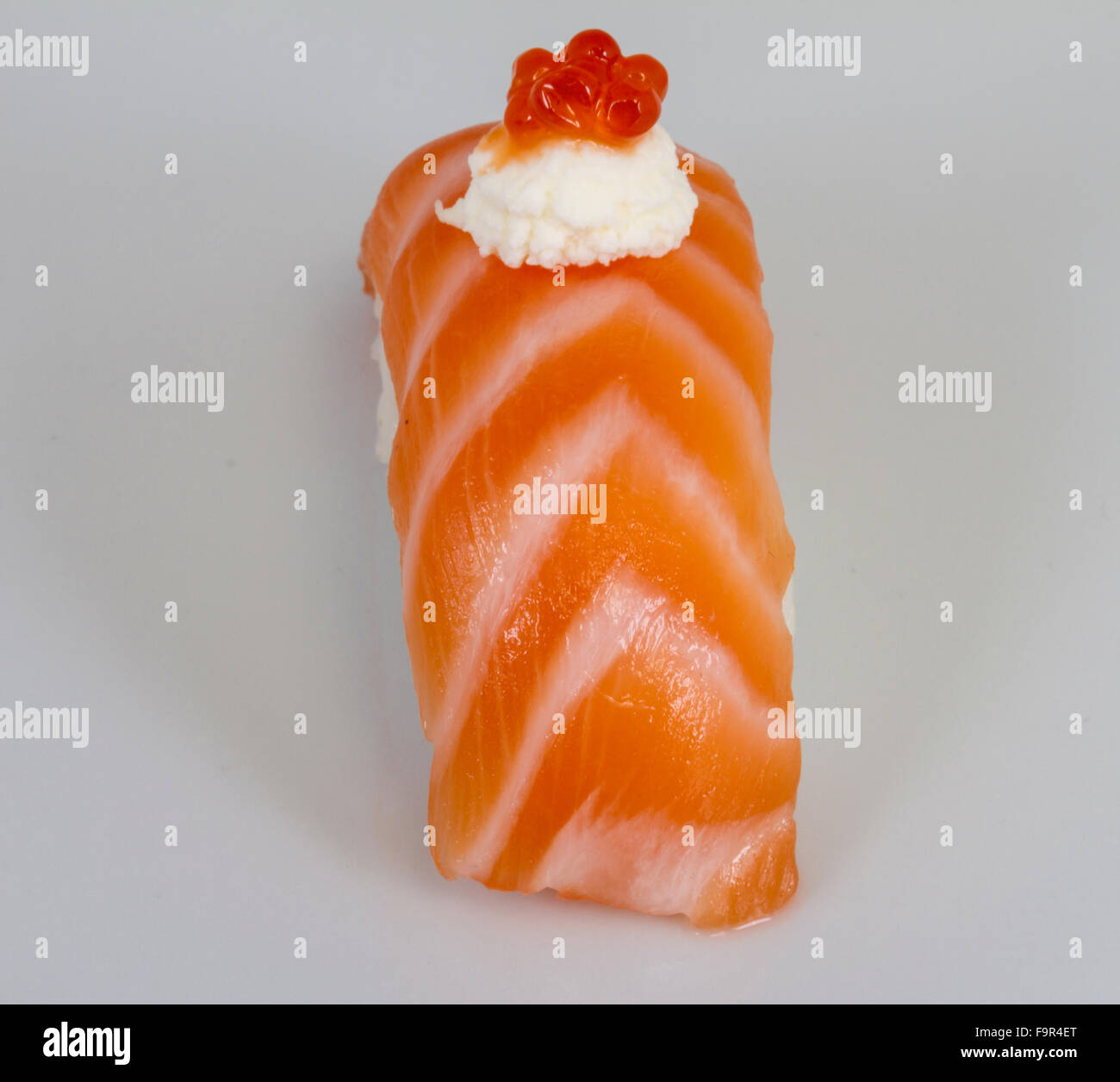 Sushi salmon sake Stock Photo - Alamy