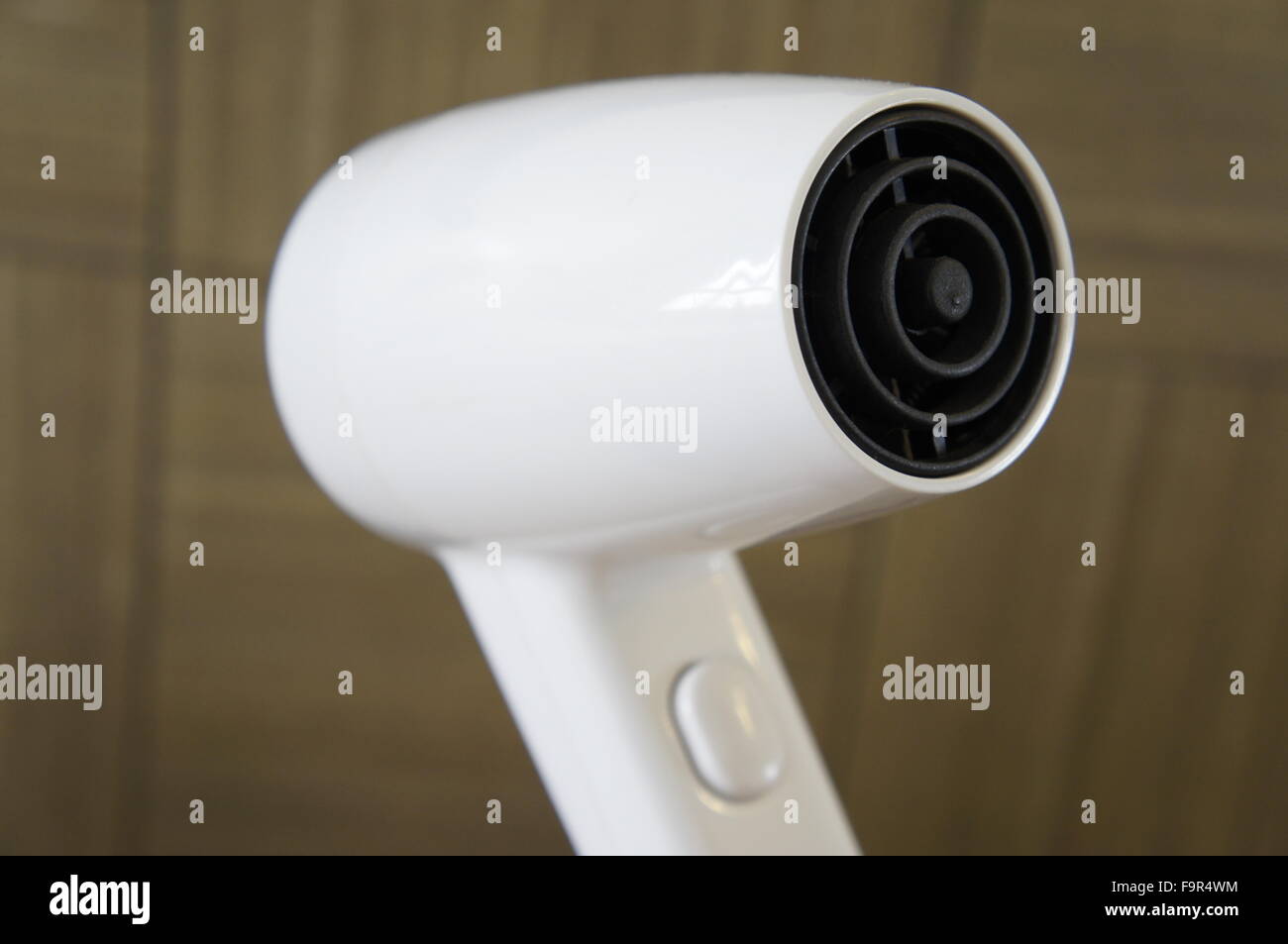 hair dryer close up Stock Photo