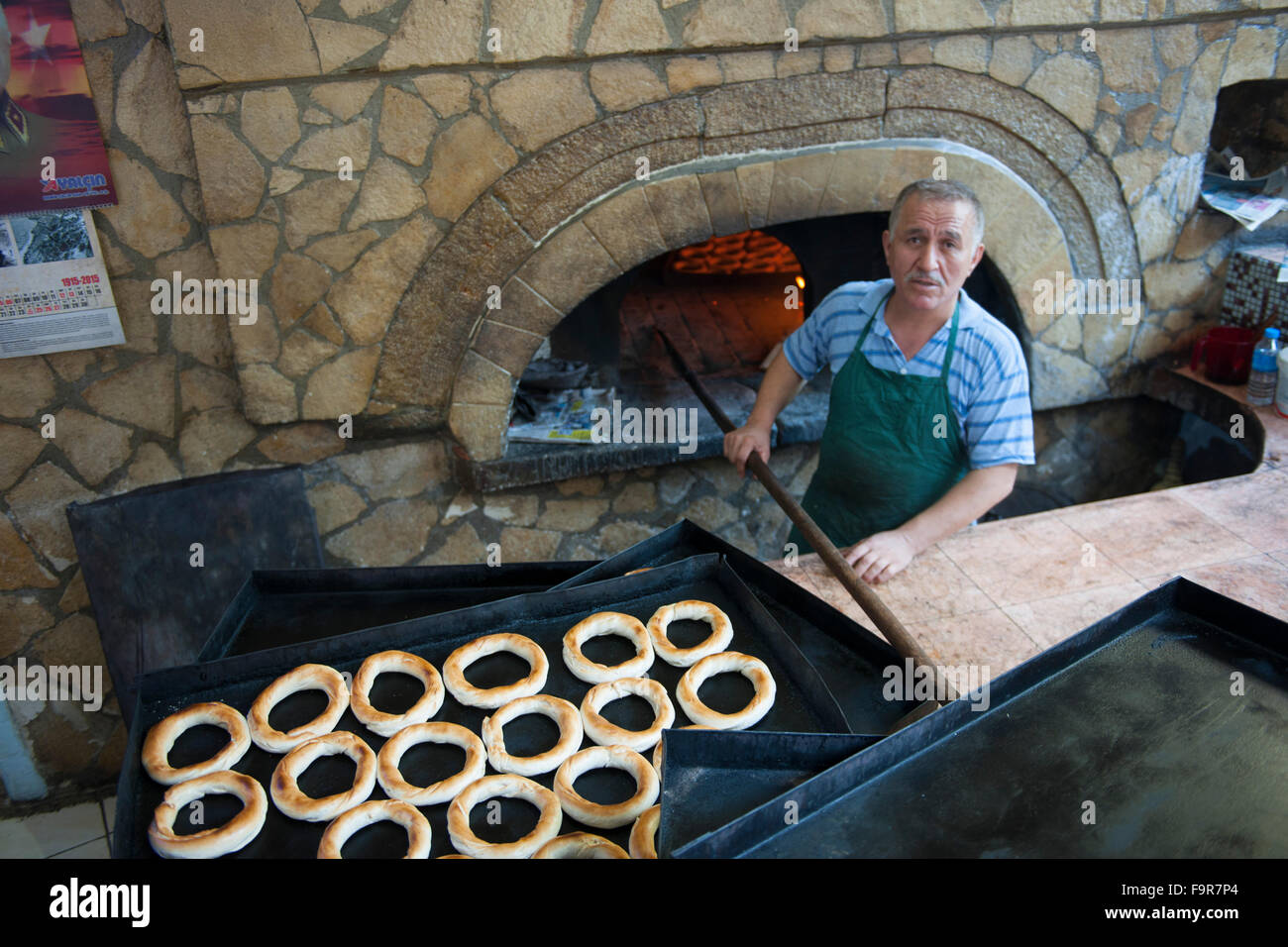 Türkei, westliche Schwarzmeerküste, Safranbolu, Bäckerei in der Altstadt Stock Photo