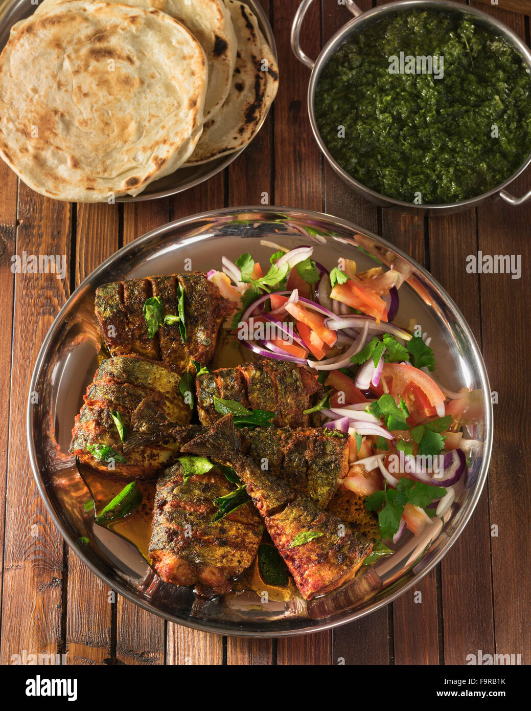 Malabar fish fry. India Food Stock Photo Alamy