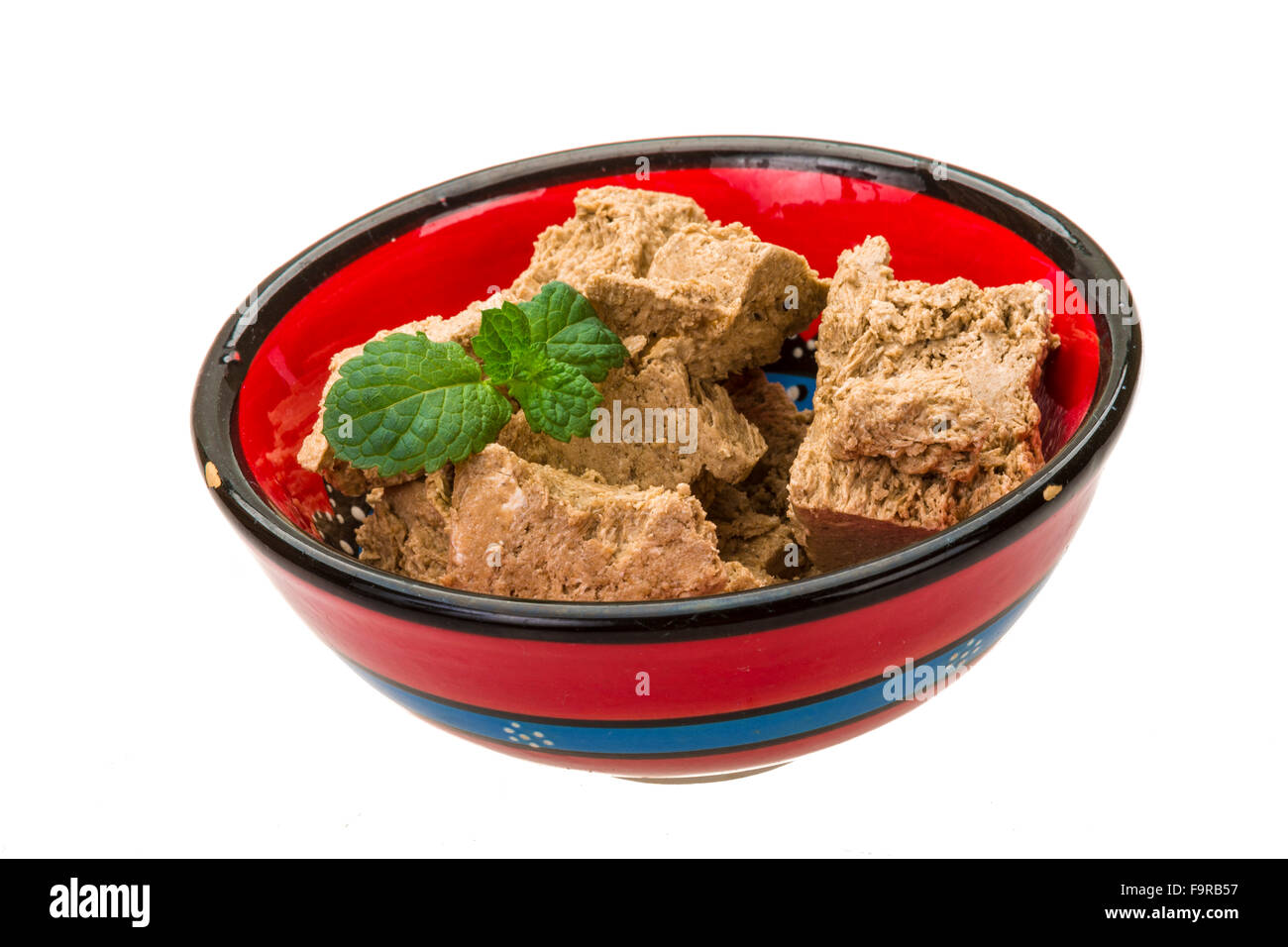 Sunflower Halva isolated studio macro shoot Stock Photo Alamy