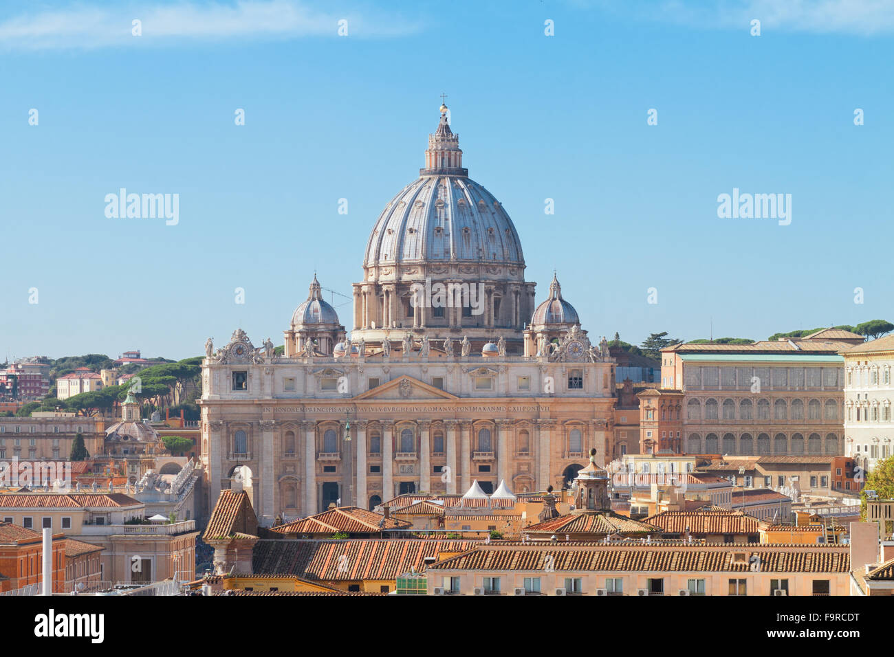 Italian Cathedral Rome St. Peter's cathedral in Rome, Italy Stock Photo - Alamy