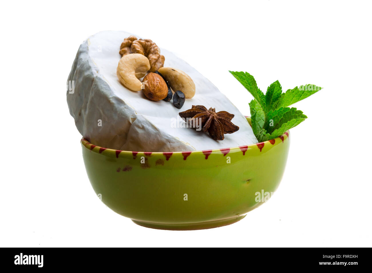 Fresh soft brie cheese Stock Photo Alamy