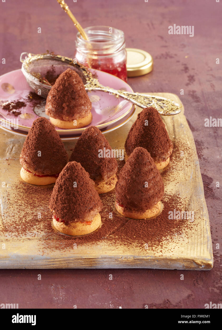 Walnut bee hives Stock Photo Alamy