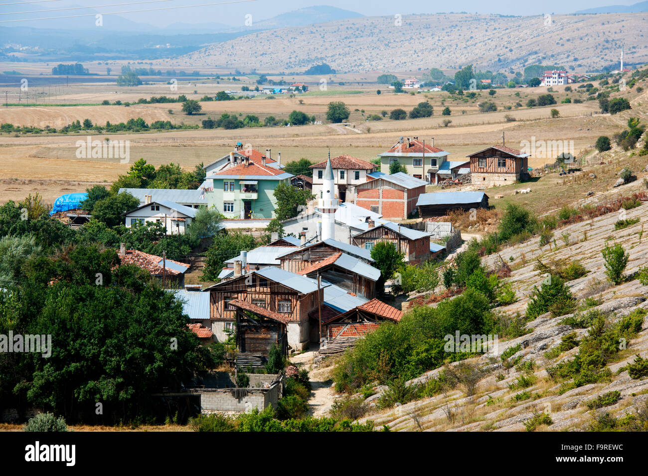 Türkei, westliche Schwarzmeerküste, Dorf Üyük bei Seydiler nördlich von Kastamonu Stock Photo