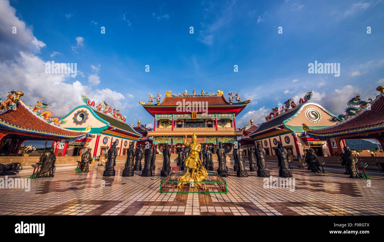 Chinese temple in Pattaya Stock Photo
