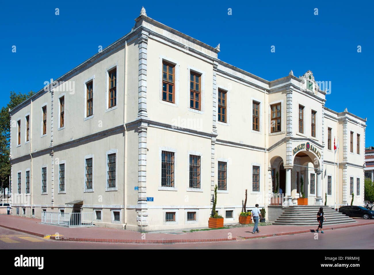 Türkei, westliche Schwarzmeerküste, Sinop, Gerichtsgebäude Stock Photo