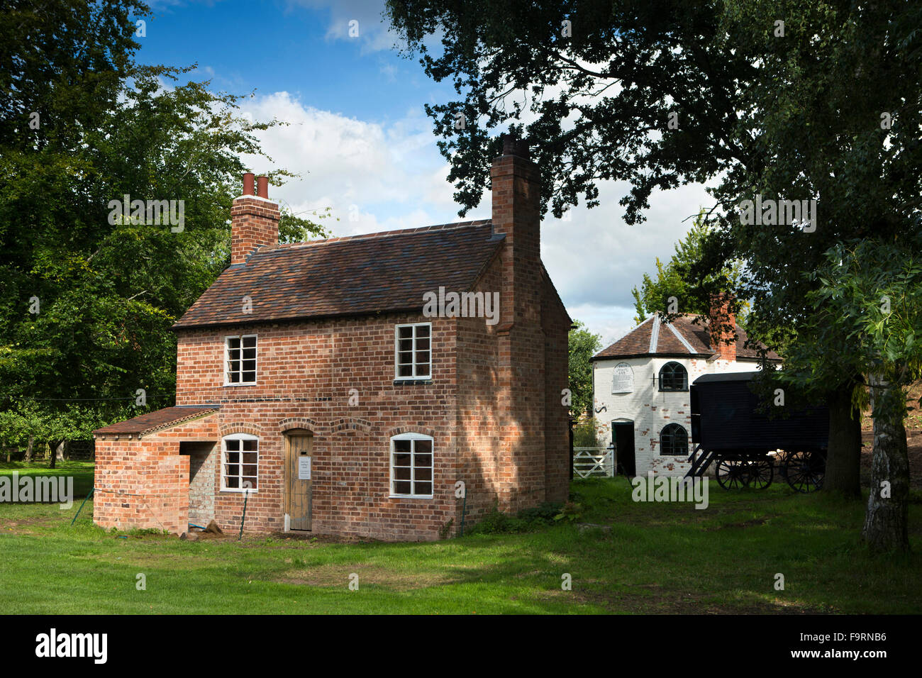 UK, England, Worcestershire, Bromsgrove, Avoncroft Museum, newly