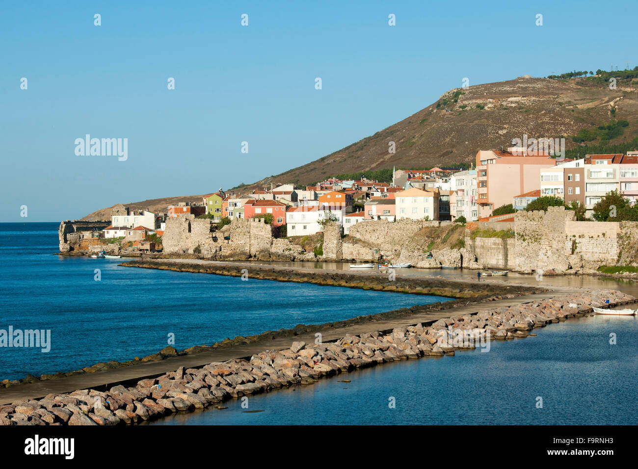 Türkei, westliche Schwarzmeerküste, Sinop, westliche Stadt Stock Photo