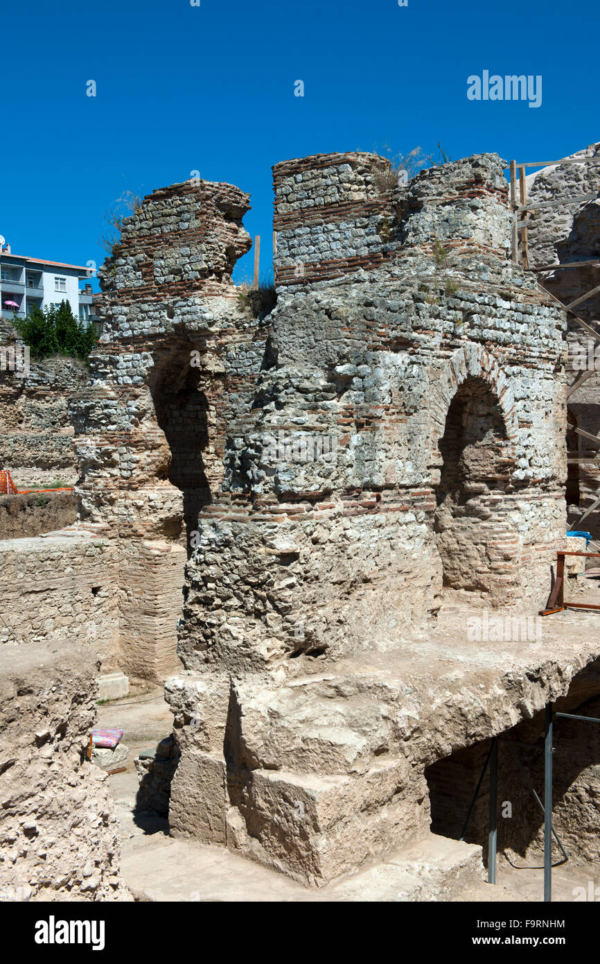 Türkei, westliche Schwarzmeerküste, Sinop, Balatlar Kirche.Man vermutet, dass dieses Gebäude zur Zeit der Römer als Theater oder Stock Photo