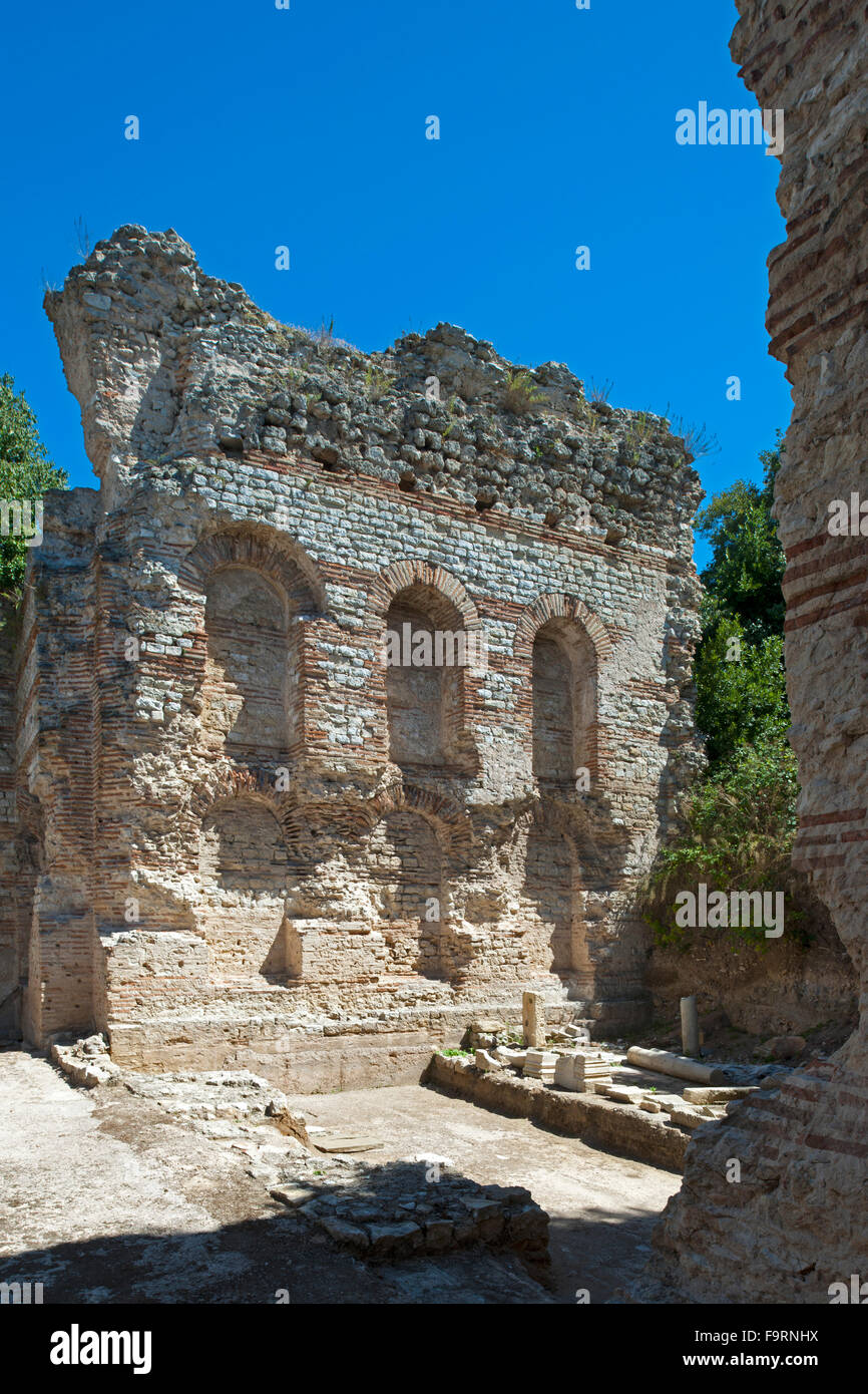 Türkei, westliche Schwarzmeerküste, Sinop, Balatlar Kirche.Man vermutet, dass dieses Gebäude zur Zeit der Römer als Theater oder Stock Photo