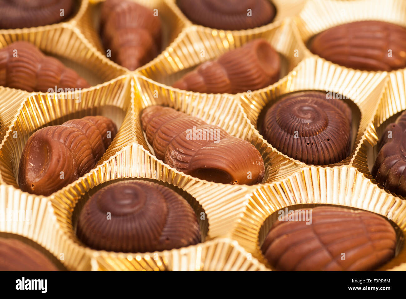 An assortment chocolates Stock Photo Alamy