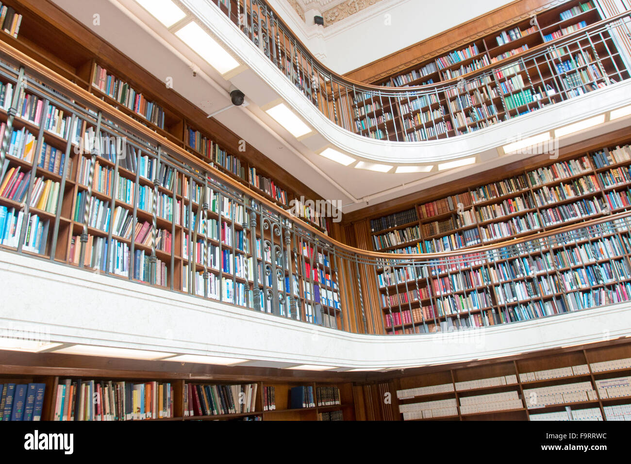 The State Library of New South Wales, on Macquarie street,Sydney,Australia interior shots of main library rooms and hall Stock Photo