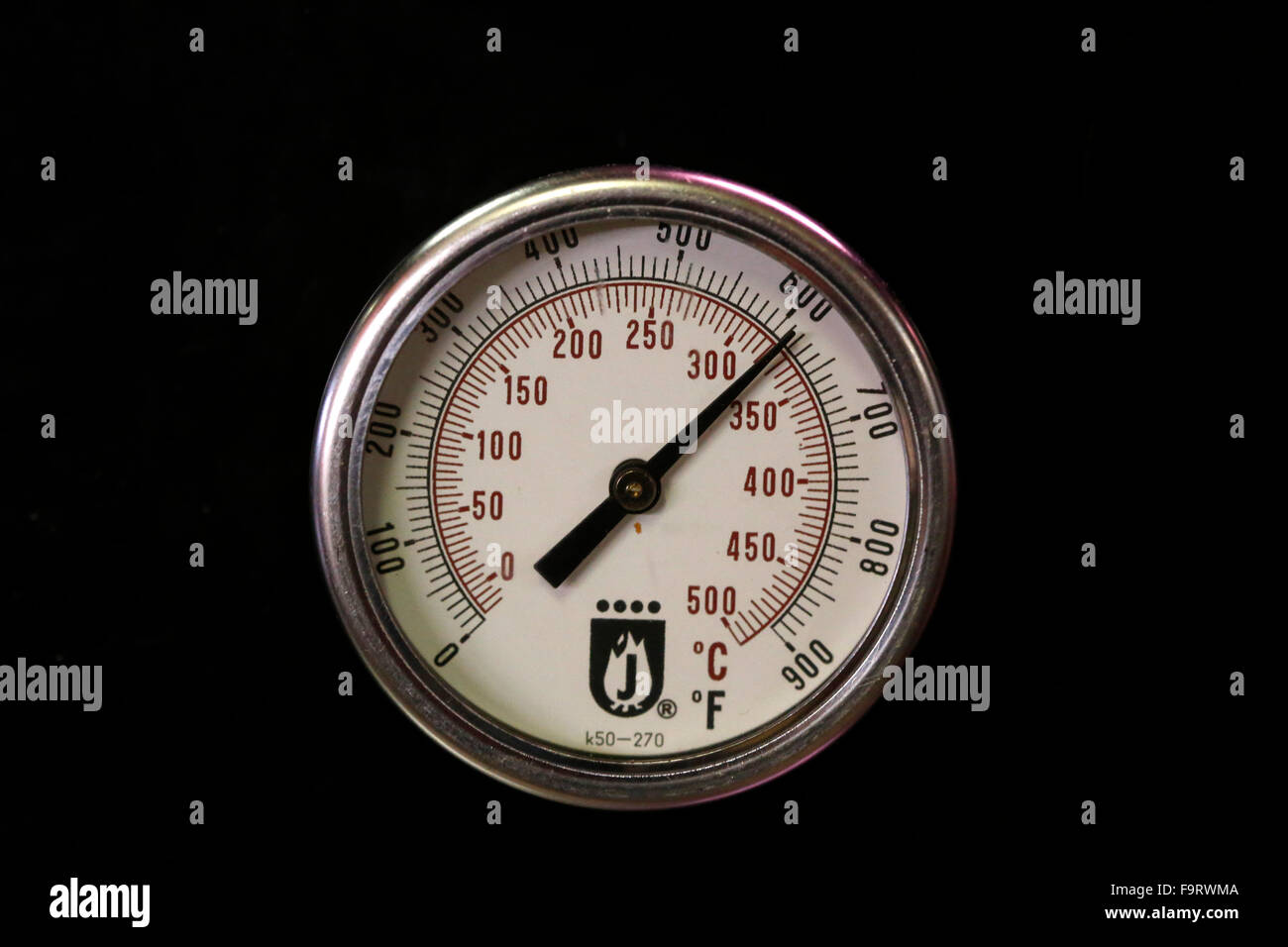 Oven thermometer. Stock Photo