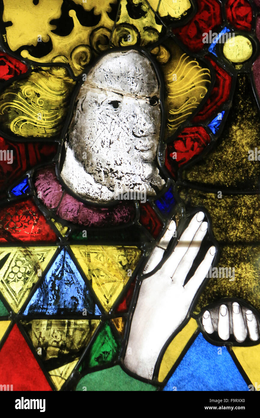 King Balthasar. 1390. Oeuvre Notre-Dame de Strasbourg Museum . Stock Photo
