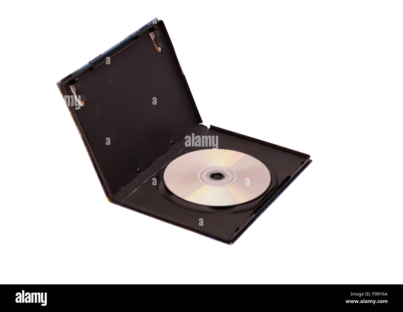 Blank dvd with case on white background Stock Photo Alamy