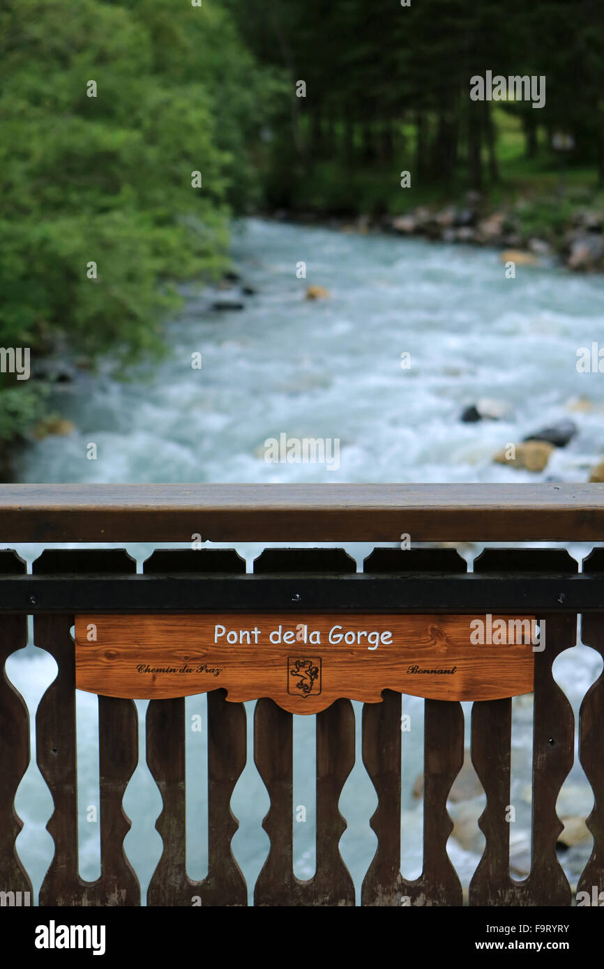 Gorge Bridge. Stock Photo