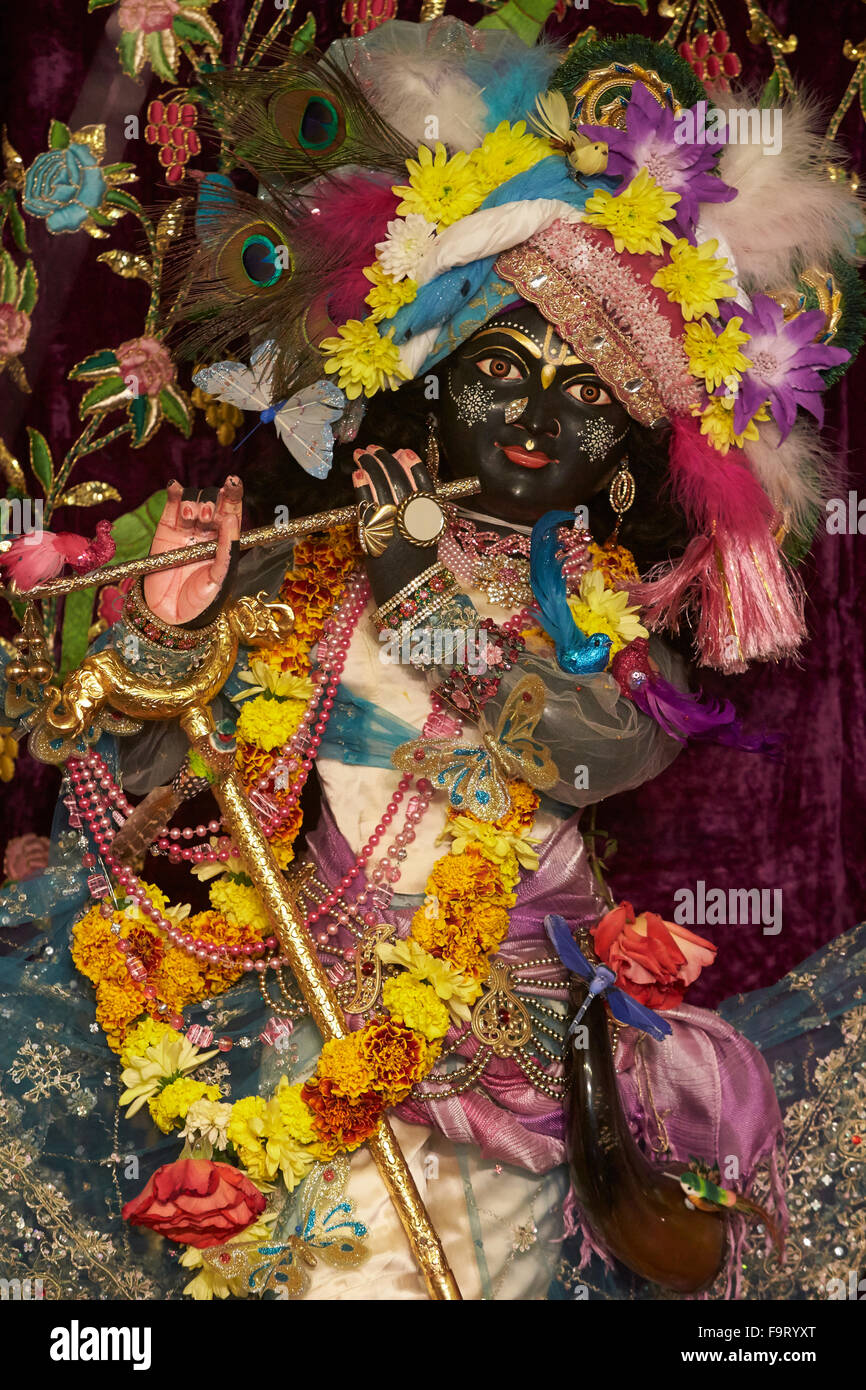Krishna murti (statue). Stock Photo