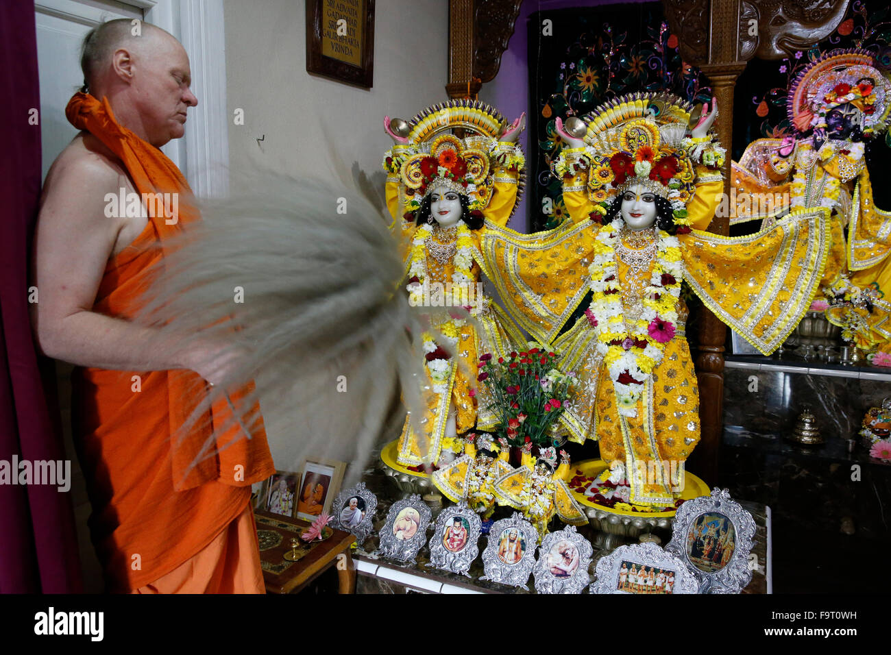 Hare Krishna Temple in Lucay-Le-Male, France Editorial Photography