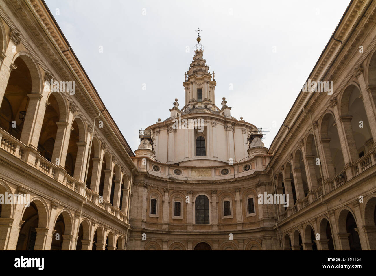 Great church in center of Rome, Italy Stock Photo - Alamy