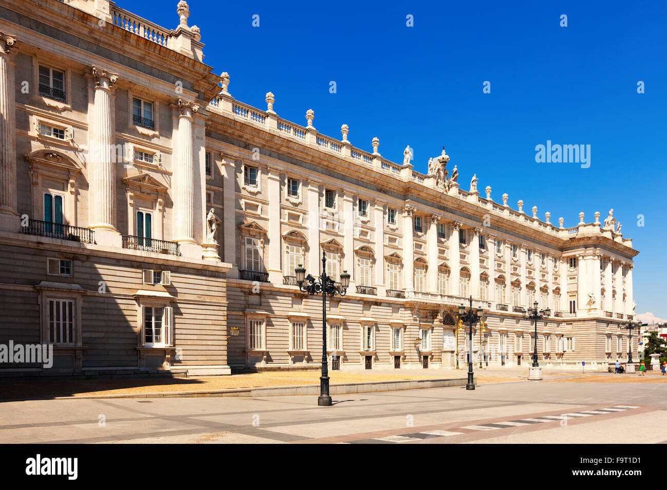 Main facade royal palace hi-res stock photography and images - Alamy