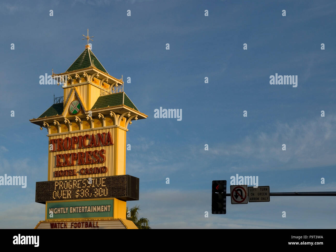 Tropicana Express Laughlin Nevada USA. Stock Photo