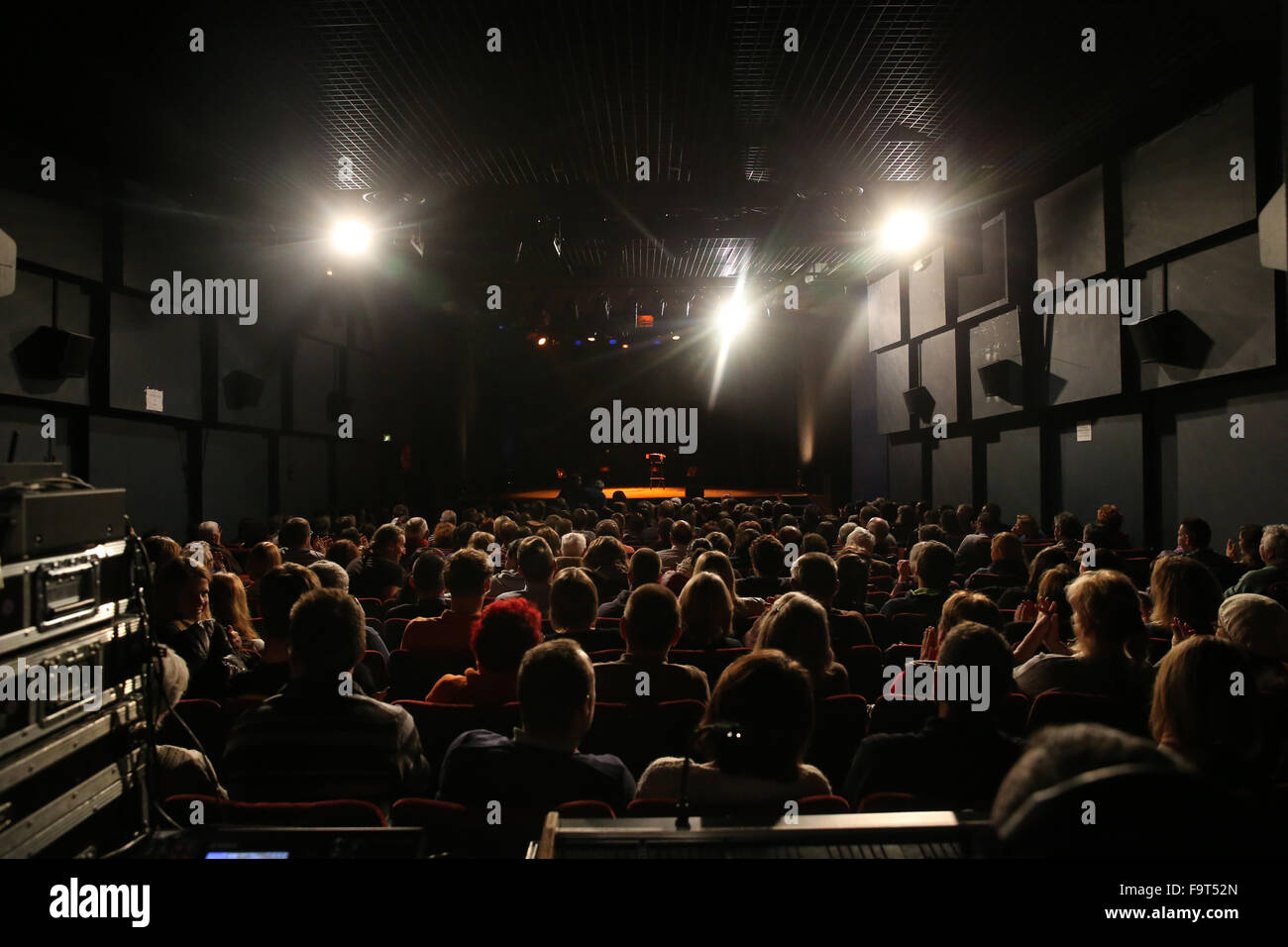 Mont-Blanc Humour festival 2015. Stock Photo