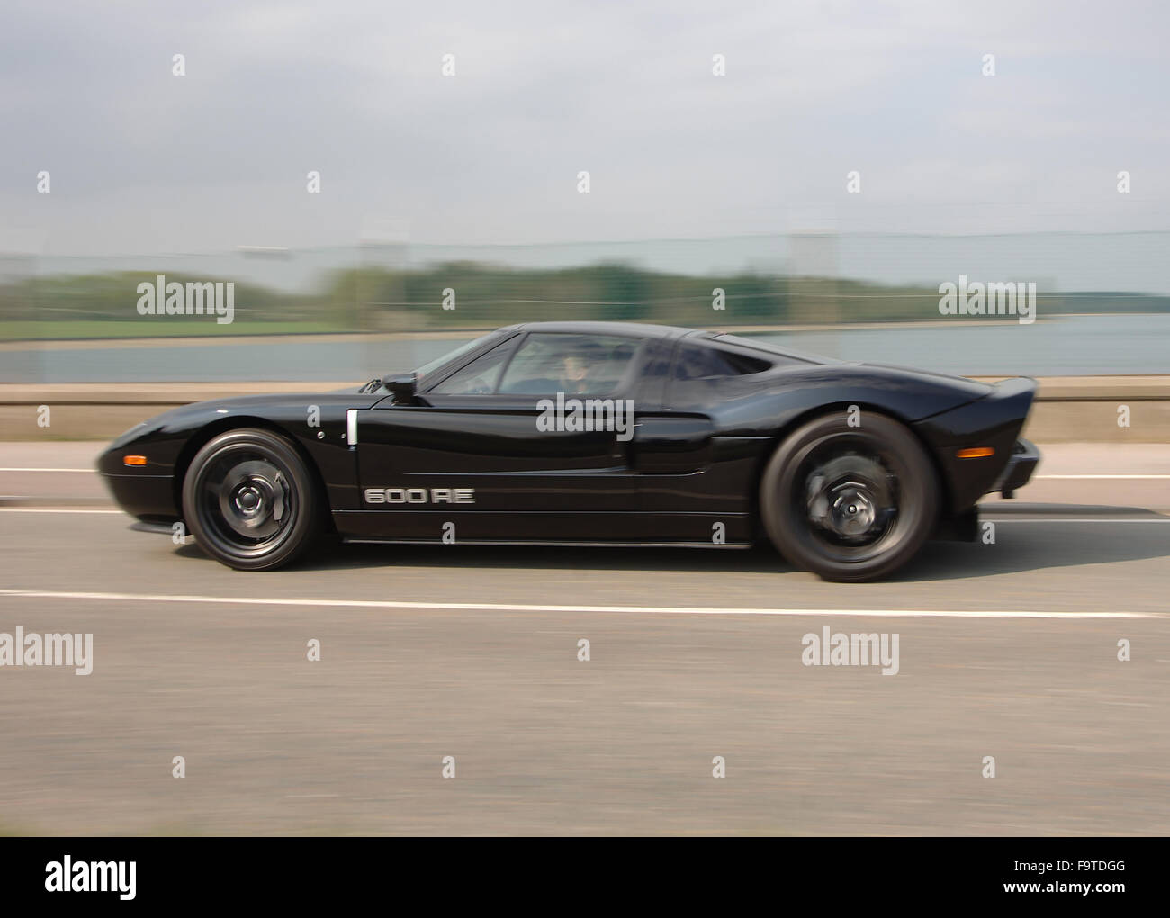 Ford GT 600 RE - supercar tuned by Roush Stock Photo