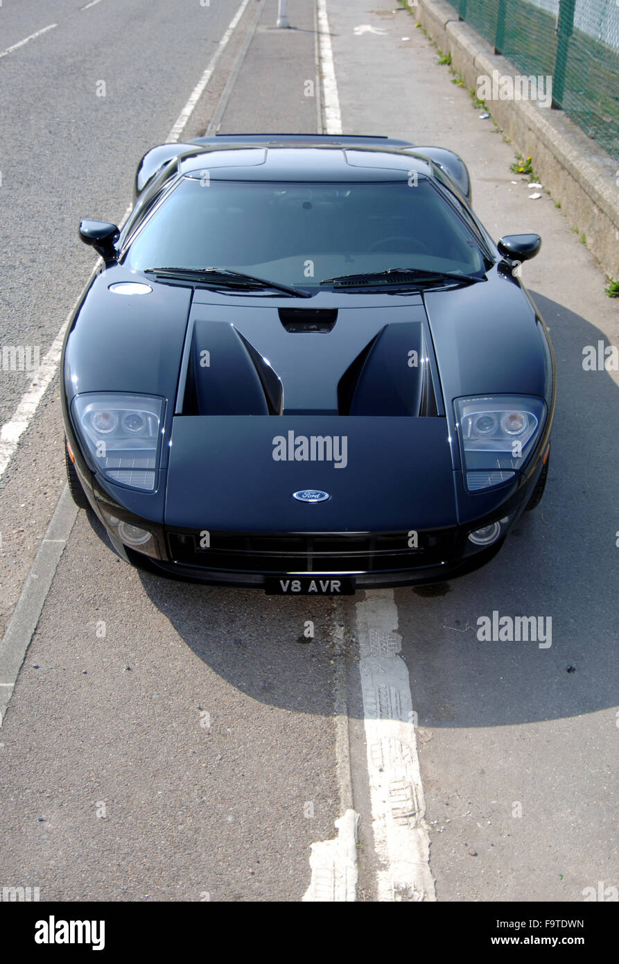 Ford GT 600 RE - supercar tuned by Roush Stock Photo
