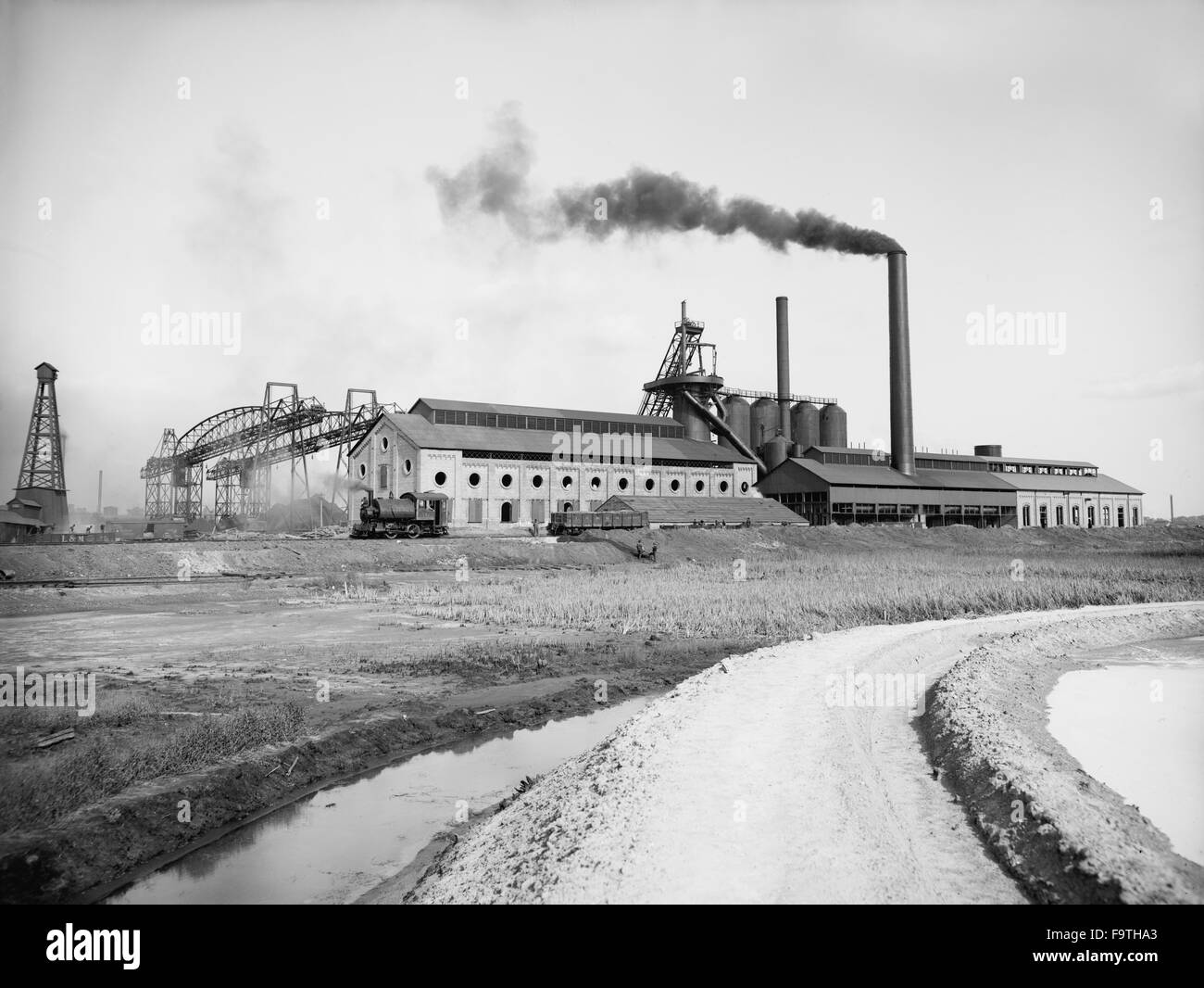 Detroit Iron and Steel Company, Detroit, Michigan, USA, circa 1903