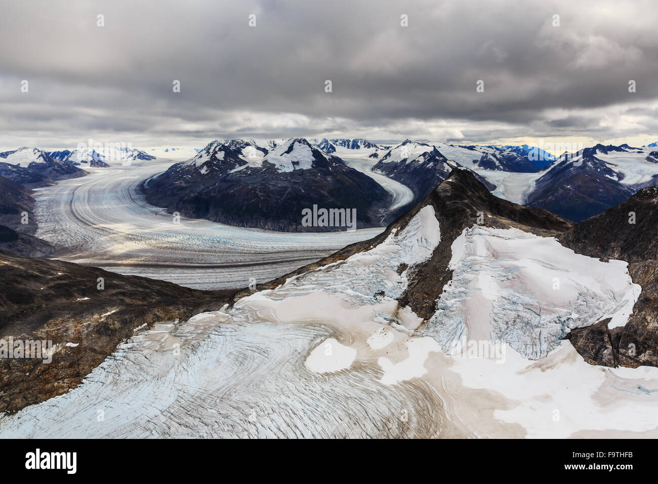 Skagway, Alaska. Meade Glacier, Tongass National Forest Stock Photo Alamy