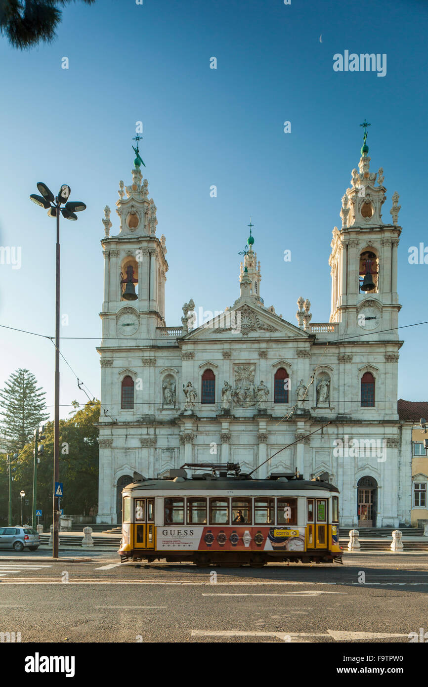 Estrela Basilica in Lisbon, Portugal Stock Photo Alamy