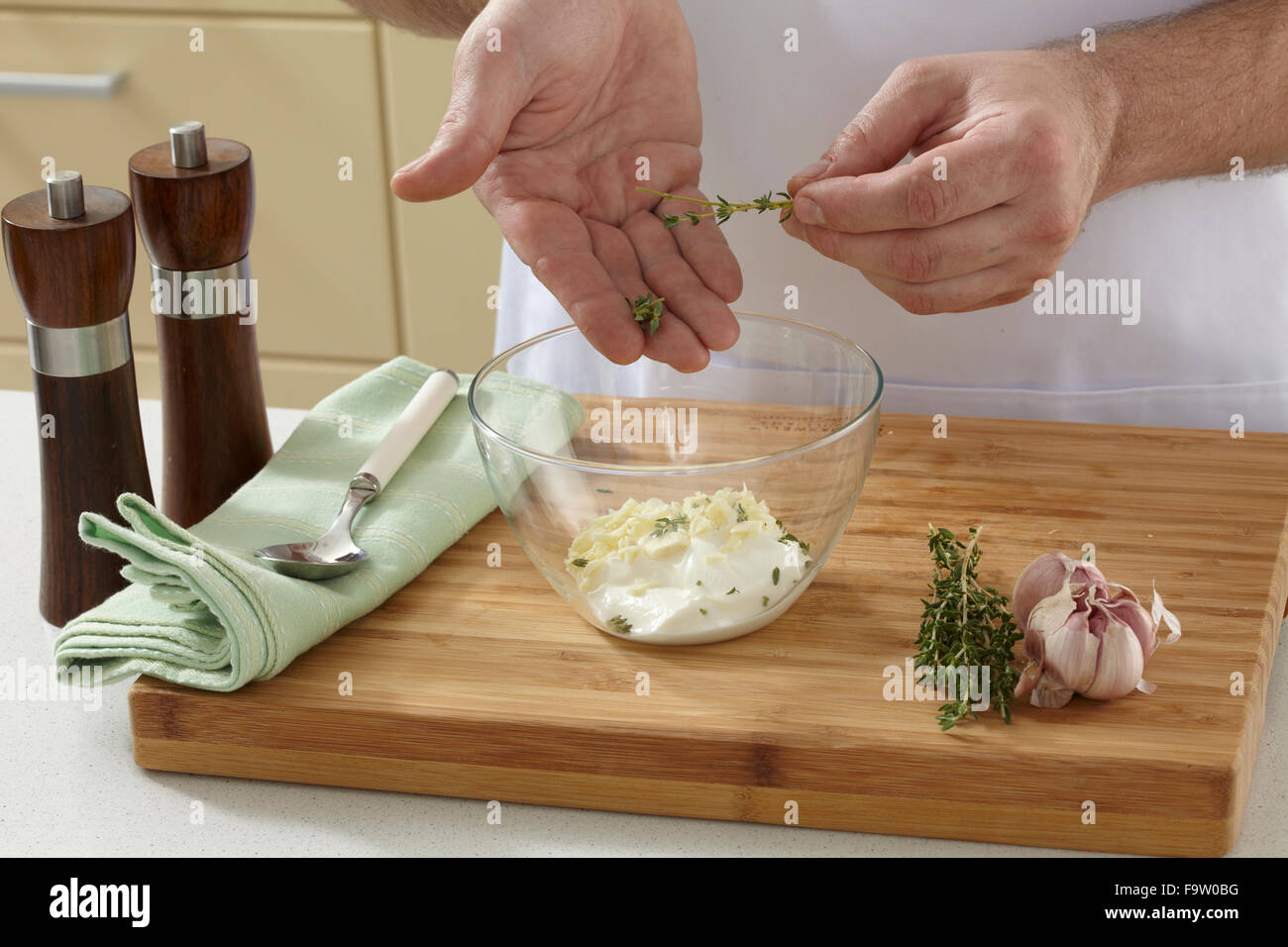 Vegetable jelly with eggplant + steps Stock Photo Alamy