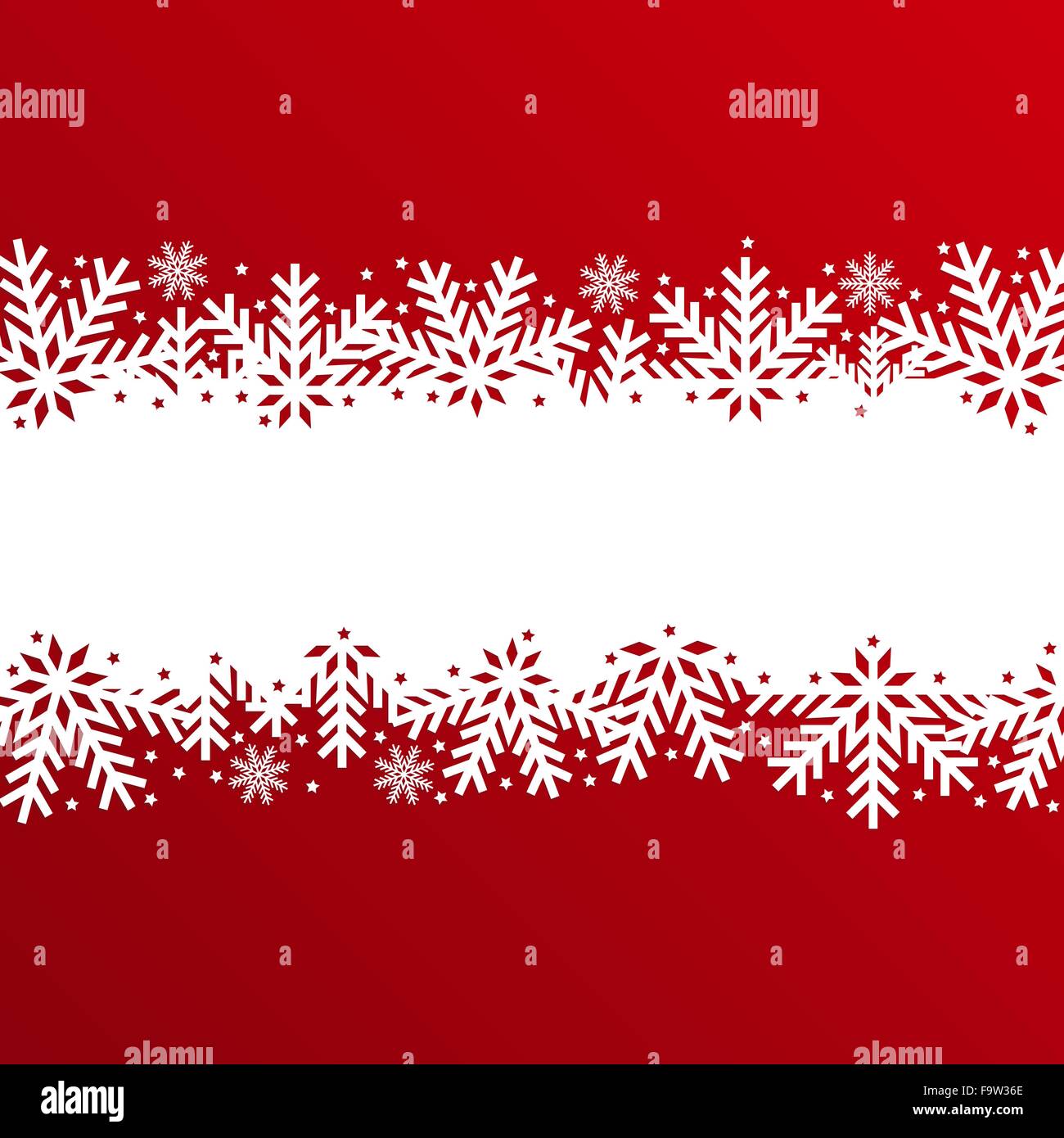Abstract christmas background made of snowflakes and stars for your design Stock Vector