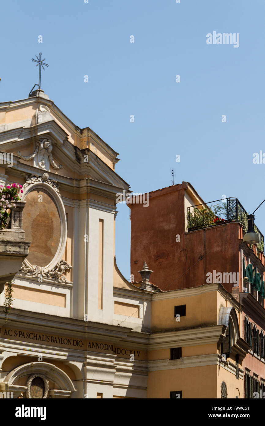 Blue Church Rome Great church in center of Rome, Italy Stock Photo - Alamy