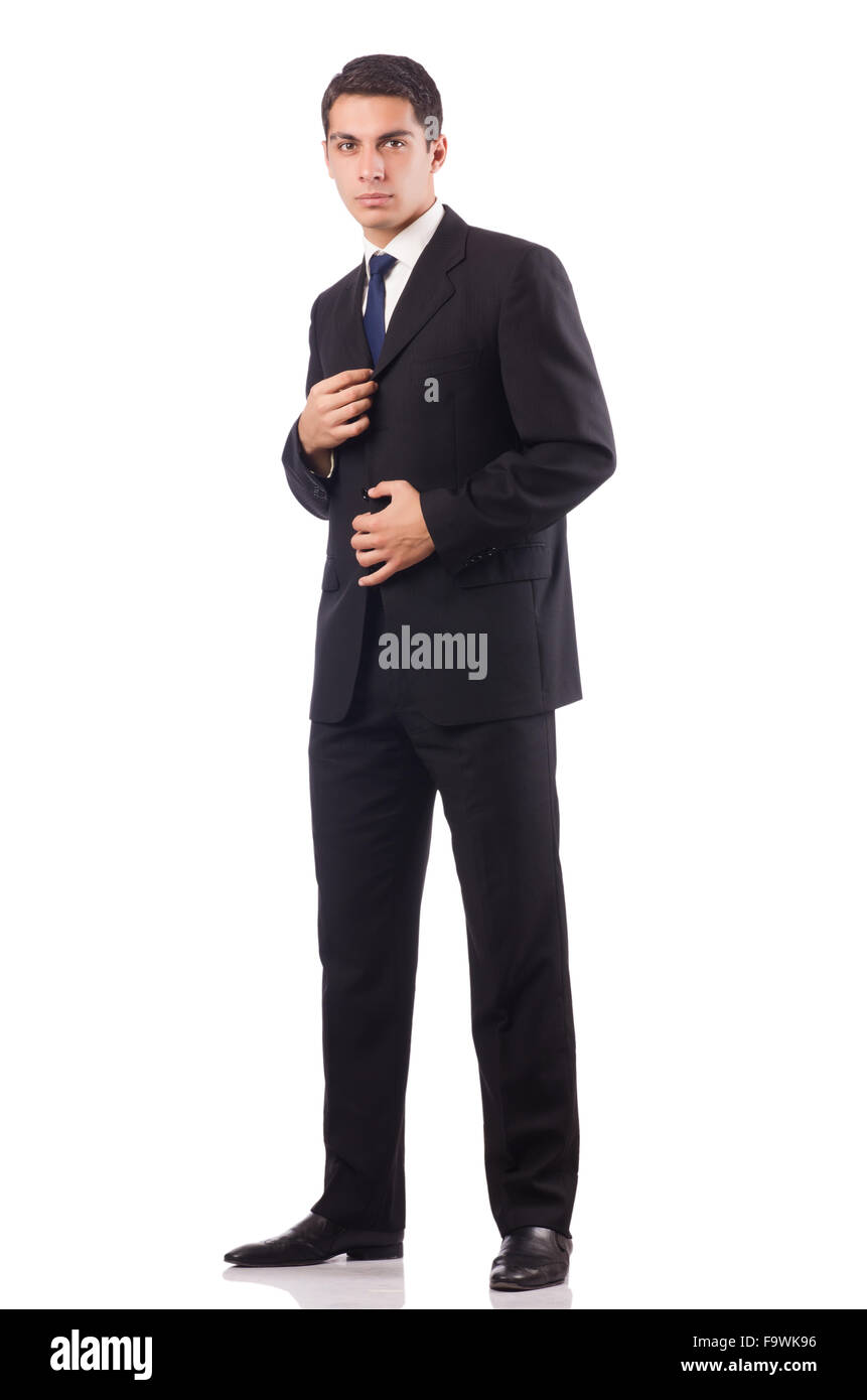 Portrait Director Blue Suit Cut Out Stock Images & Pictures - Alamy