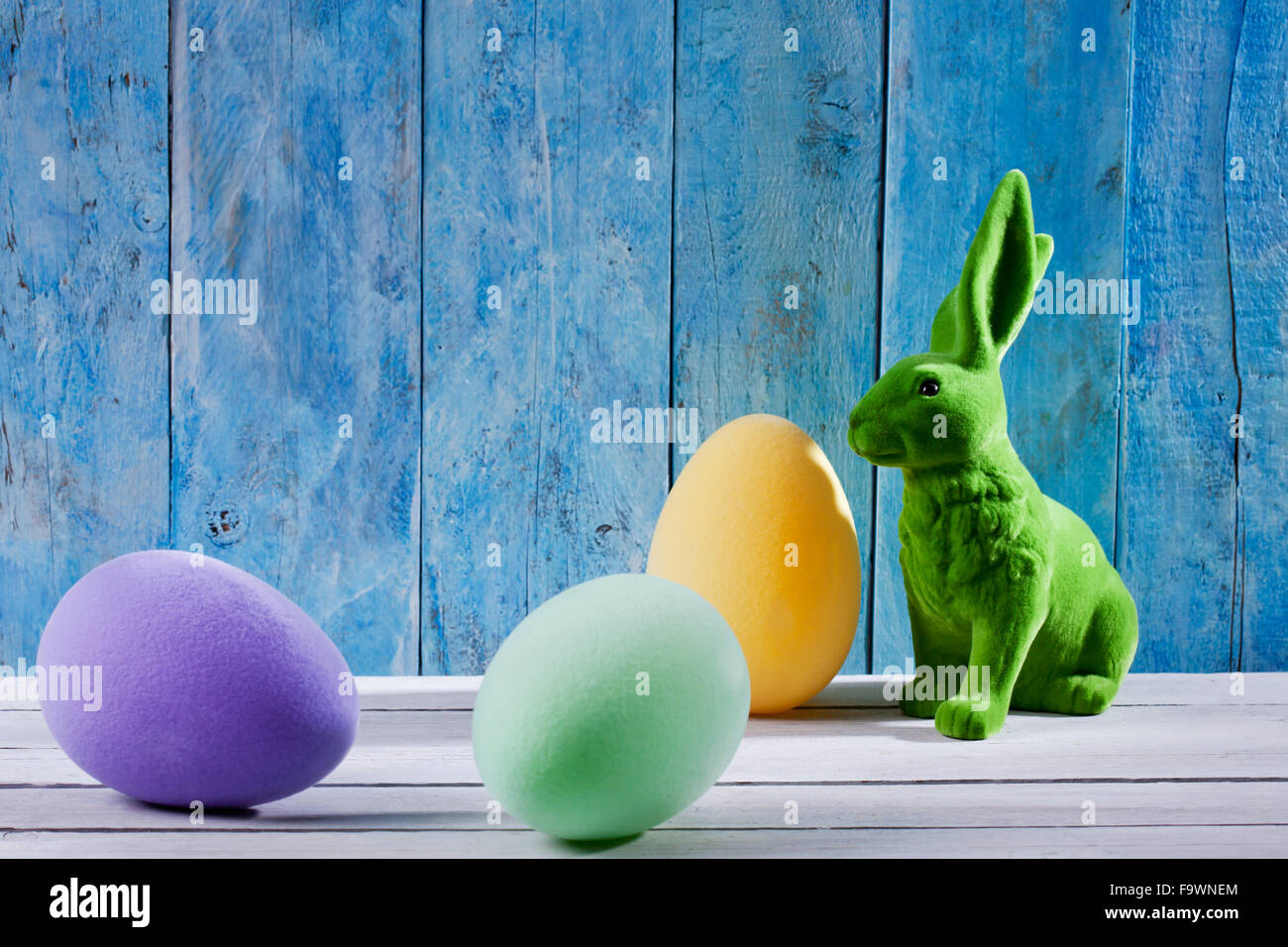 Easter bunny eggs copy hi-res stock photography and images - Alamy