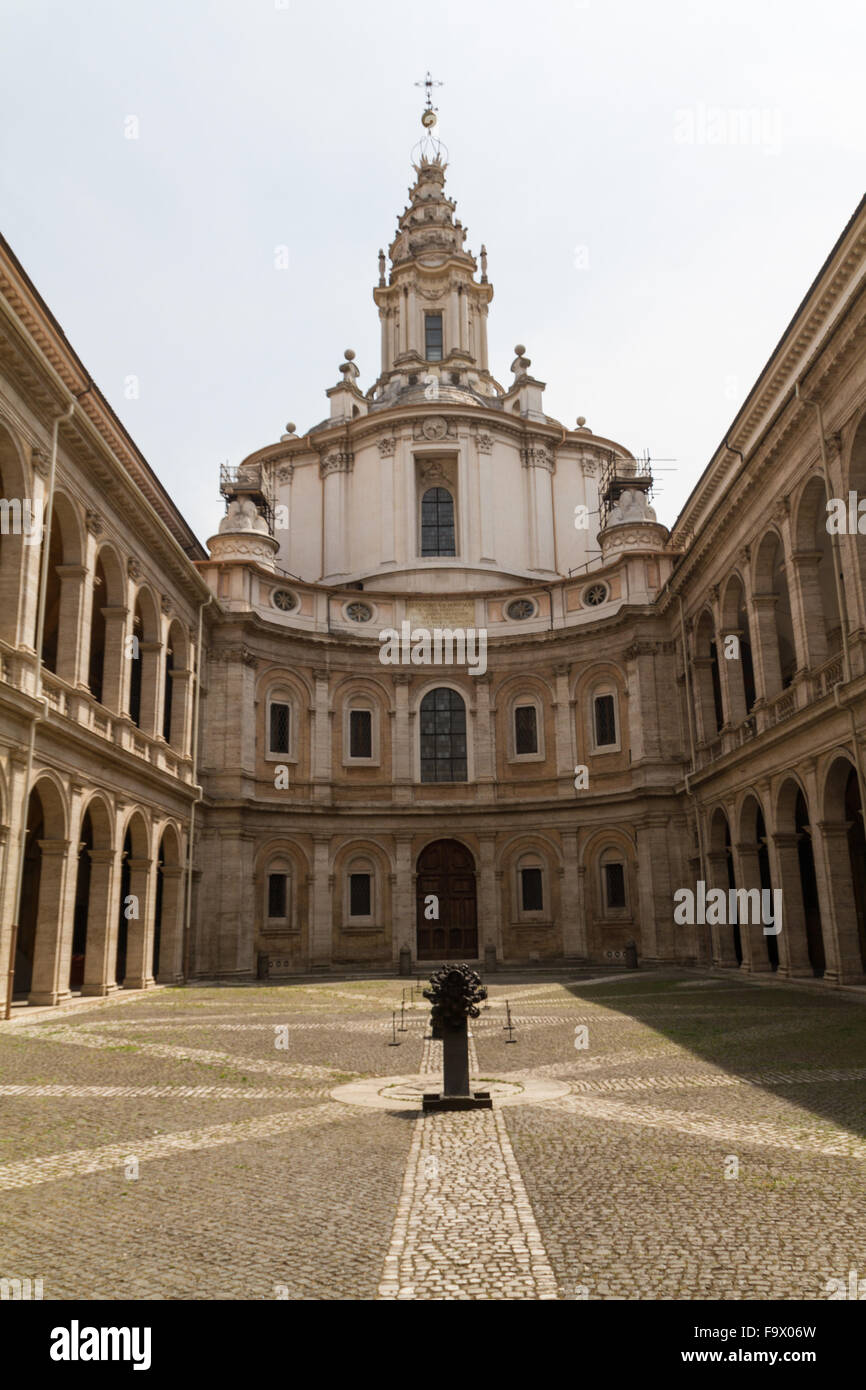 Blue Church Rome Great church in center of Rome, Italy Stock Photo - Alamy