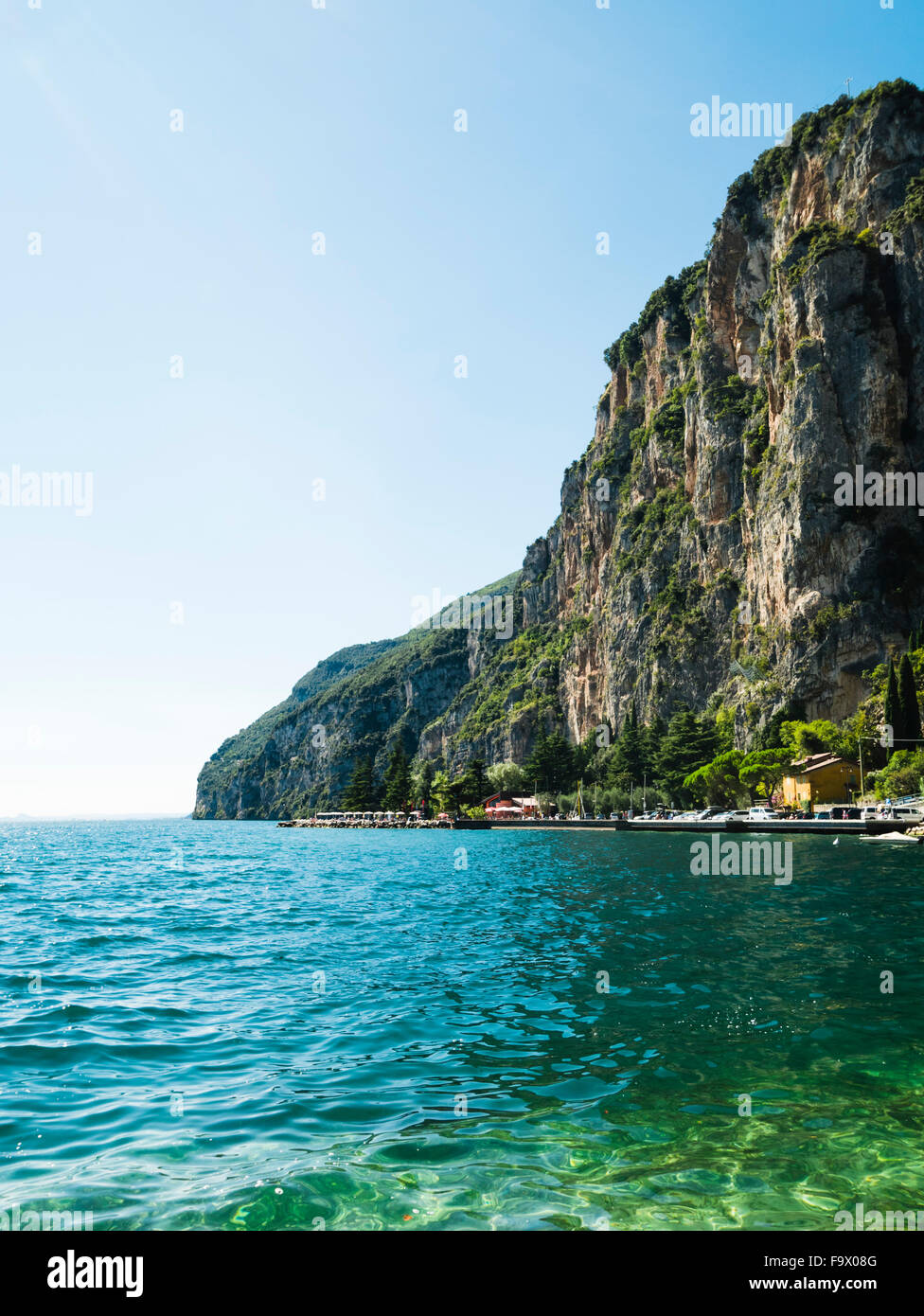 Italy, Lake Garda, Lido di Tignale Stock Photo