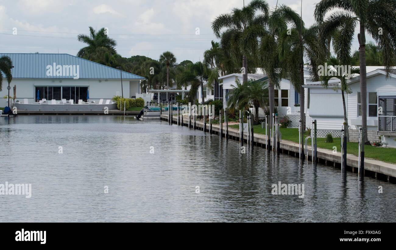 Naples, Florida waterways and canals Stock Photo Alamy