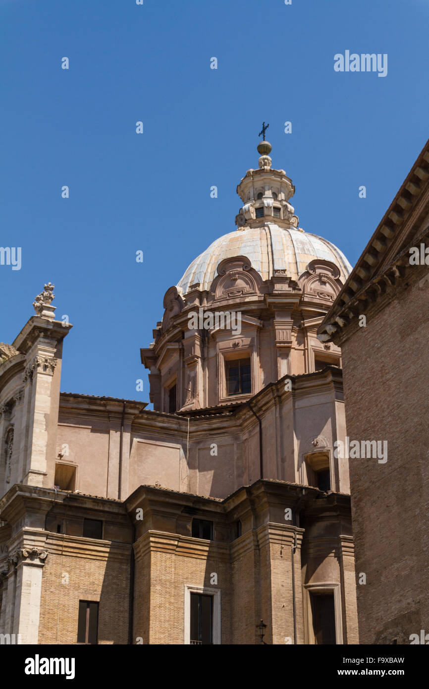 Blue Church Rome Great church in center of Rome, Italy Stock Photo - Alamy