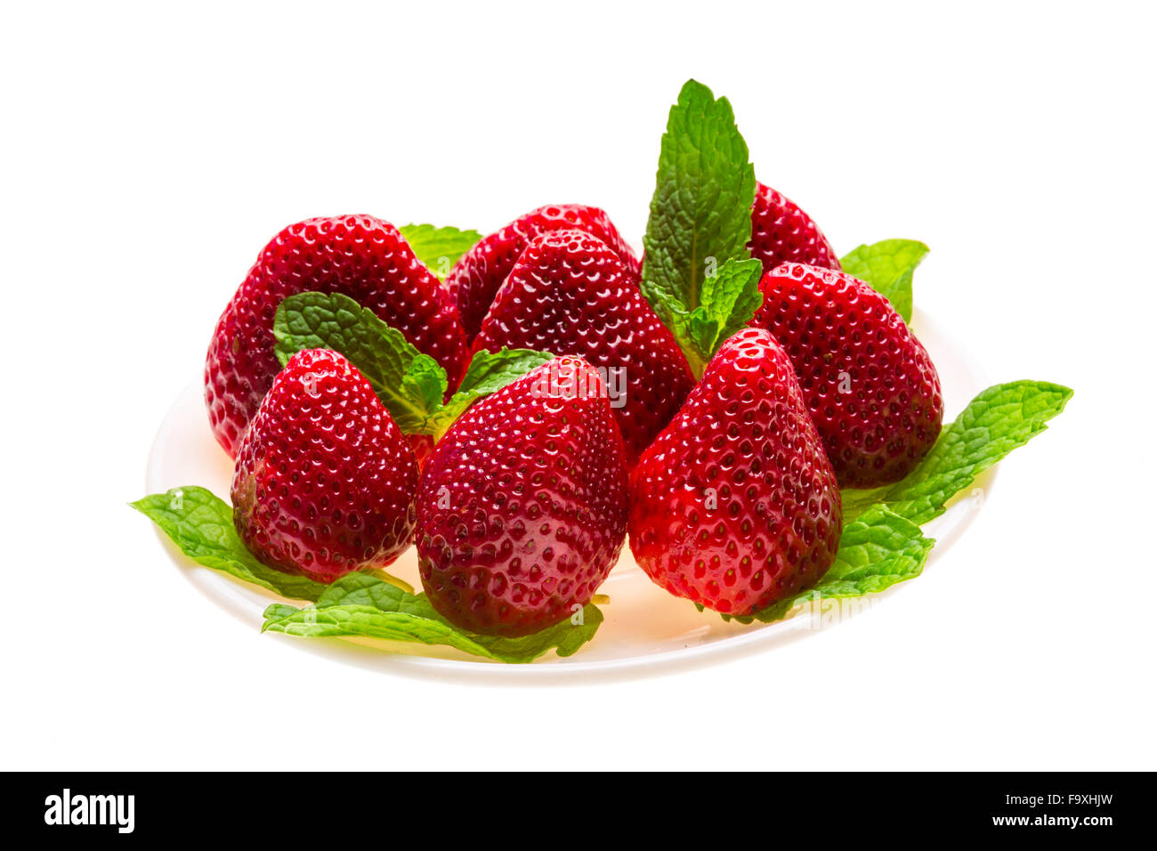 Bright ripe strawberry Stock Photo - Alamy