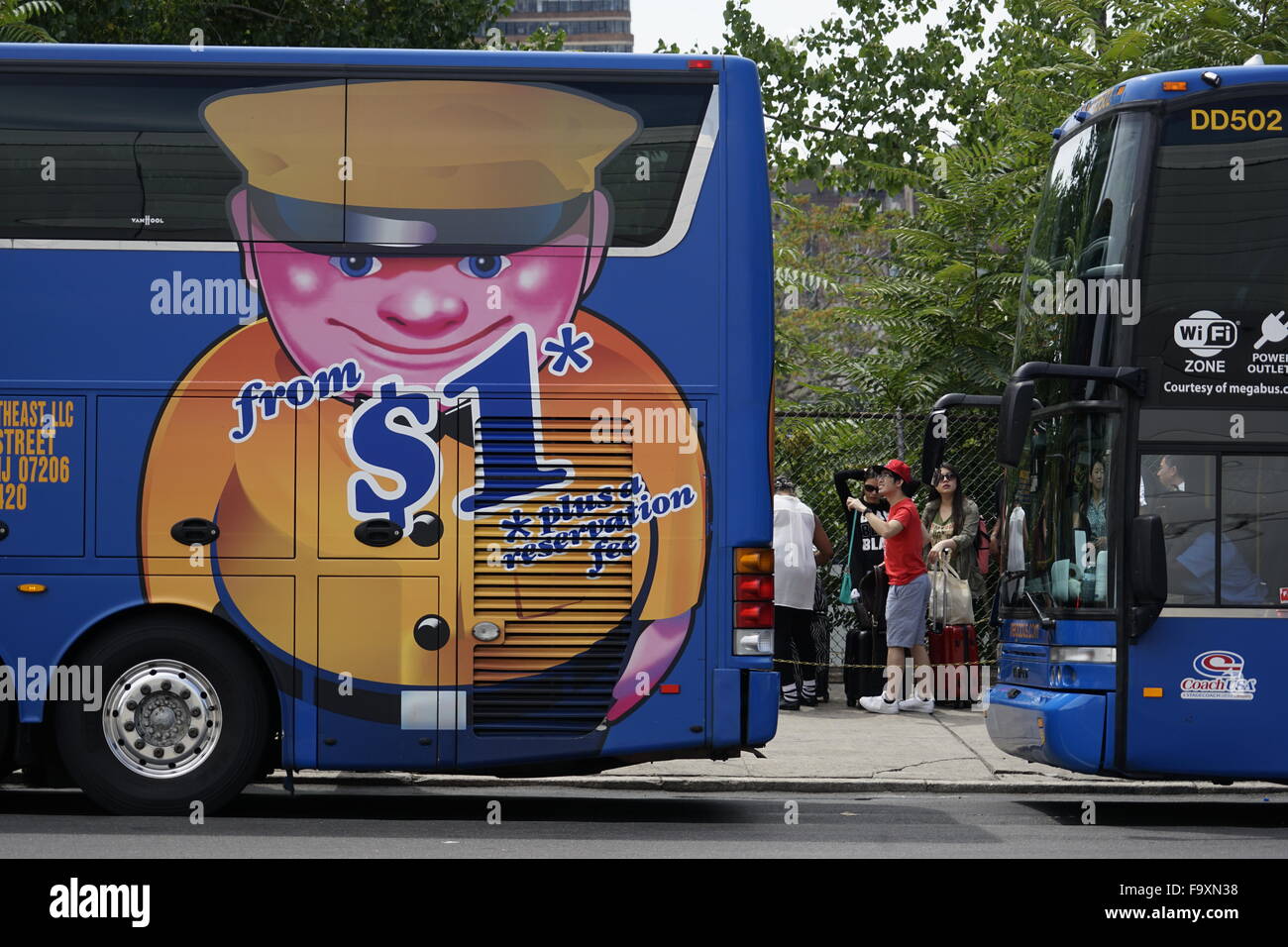 Megabus vehicle hires stock photography and images Alamy
