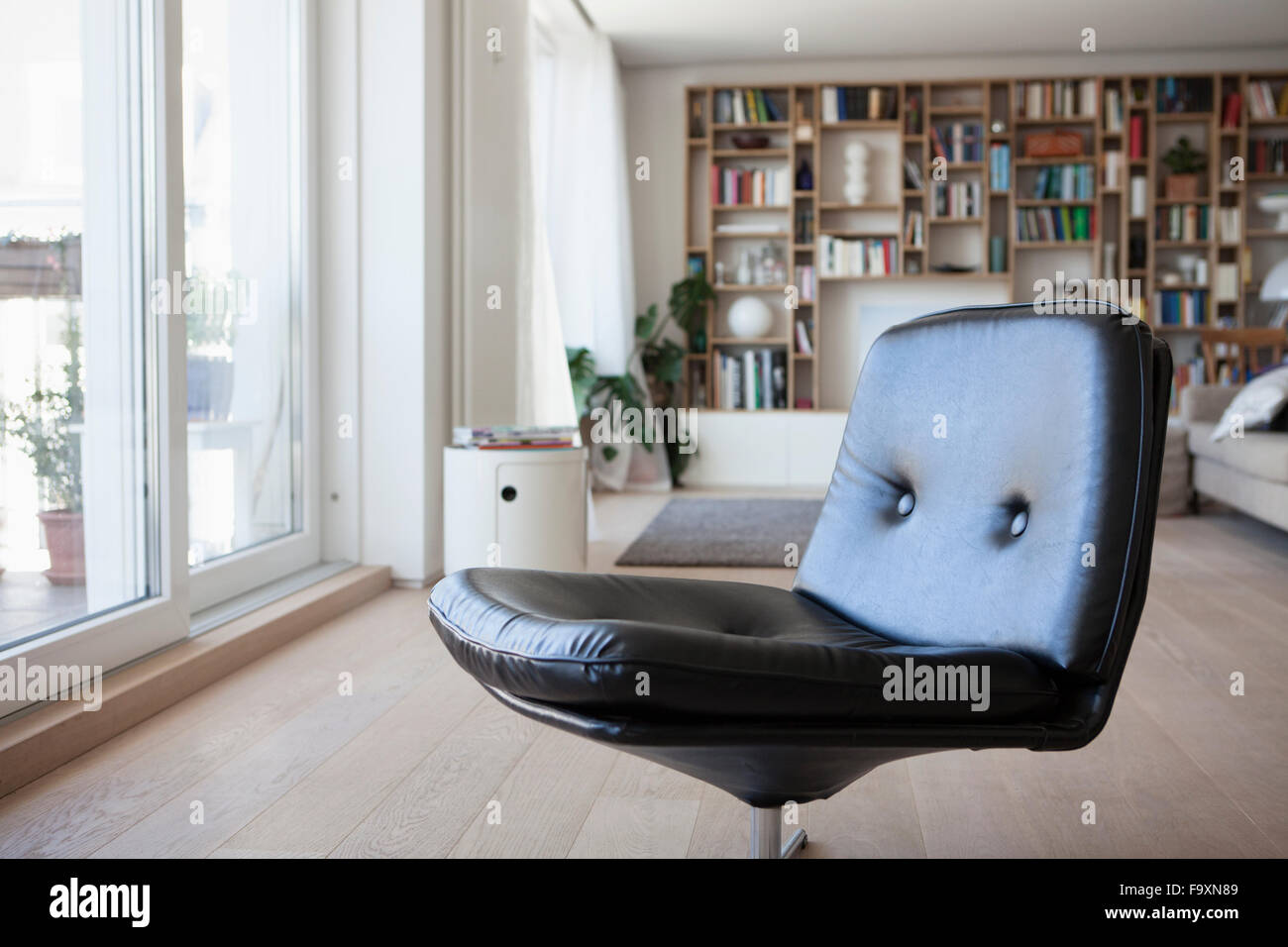 Black leather interior hires stock photography and images Alamy