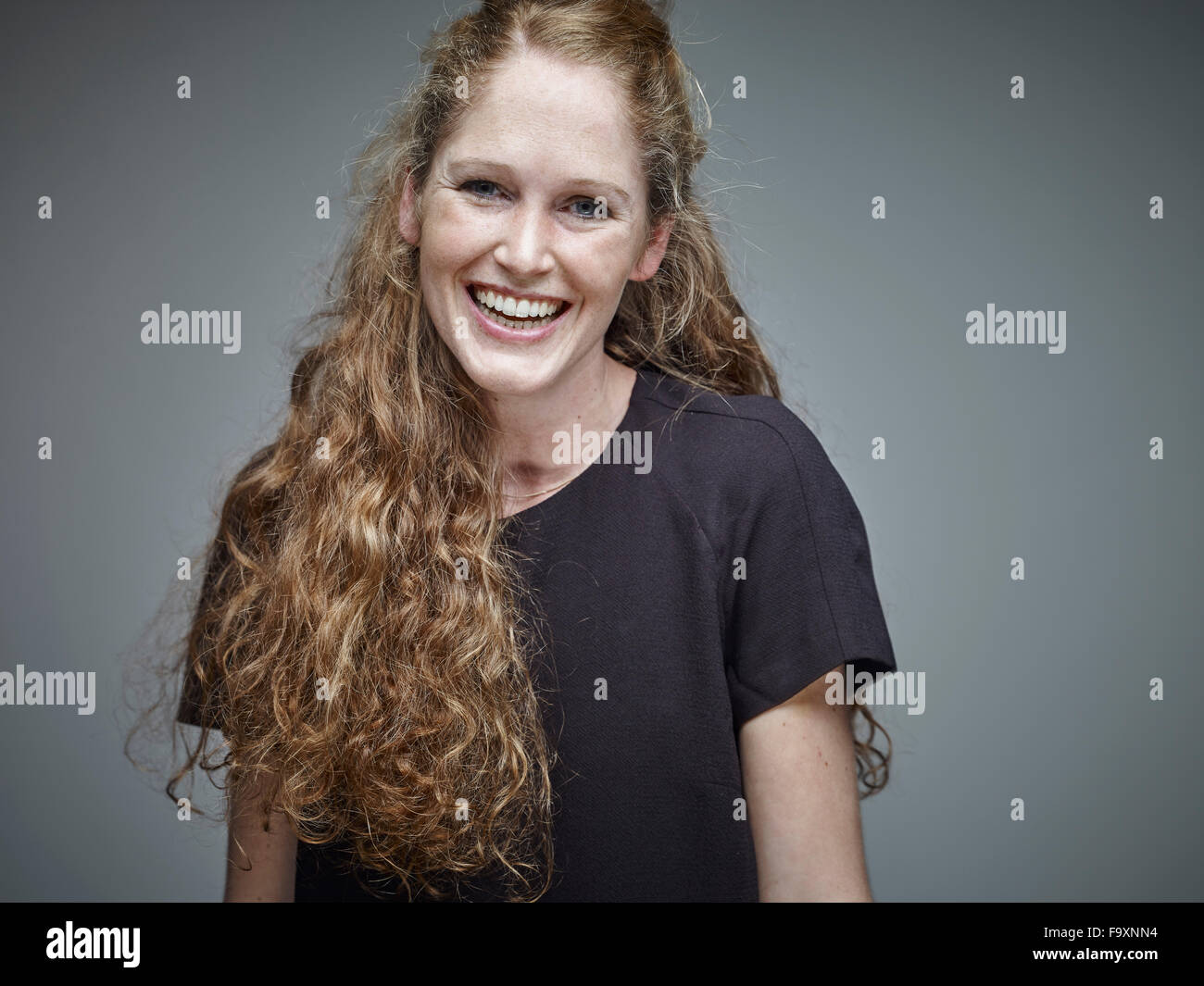 Young happy handsome blond hi-res stock photography and images - Alamy