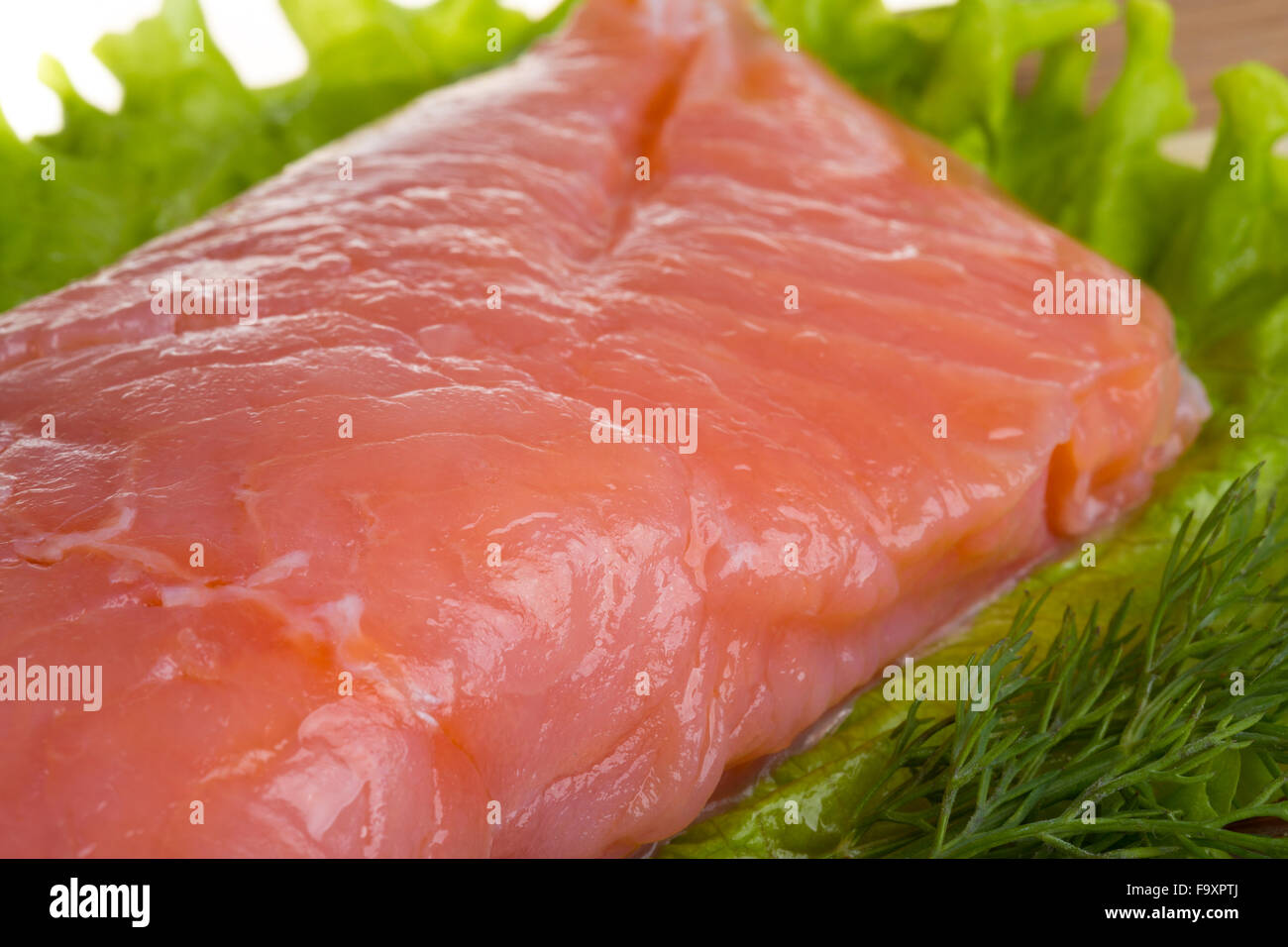 fresh trout fillet Stock Photo Alamy