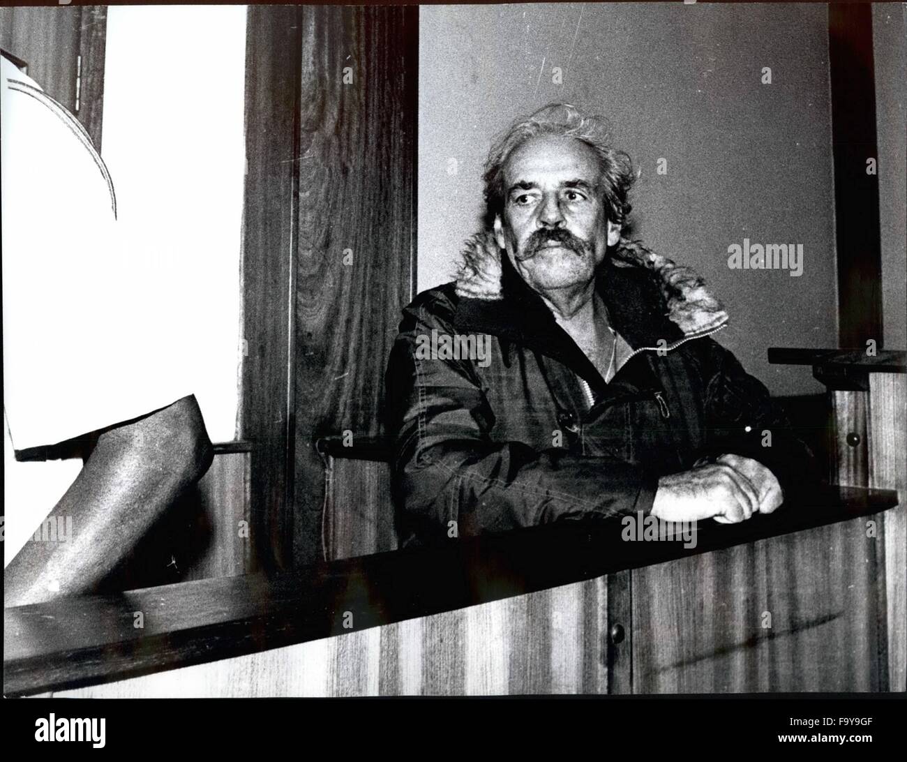 1972 - Astle Uganda Major Bob Astle in the docks at Kampala High Courts where he is being tried for murder. Astle was a close advisor to Idi Amin the former Ugandan ruler. © Keystone Pictures USA/ZUMAPRESS.com/Alamy Live News Stock Photo