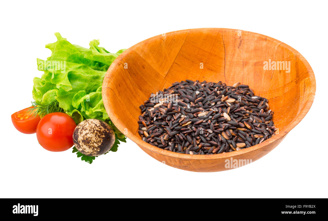 Raw rice mix Stock Photo - Alamy