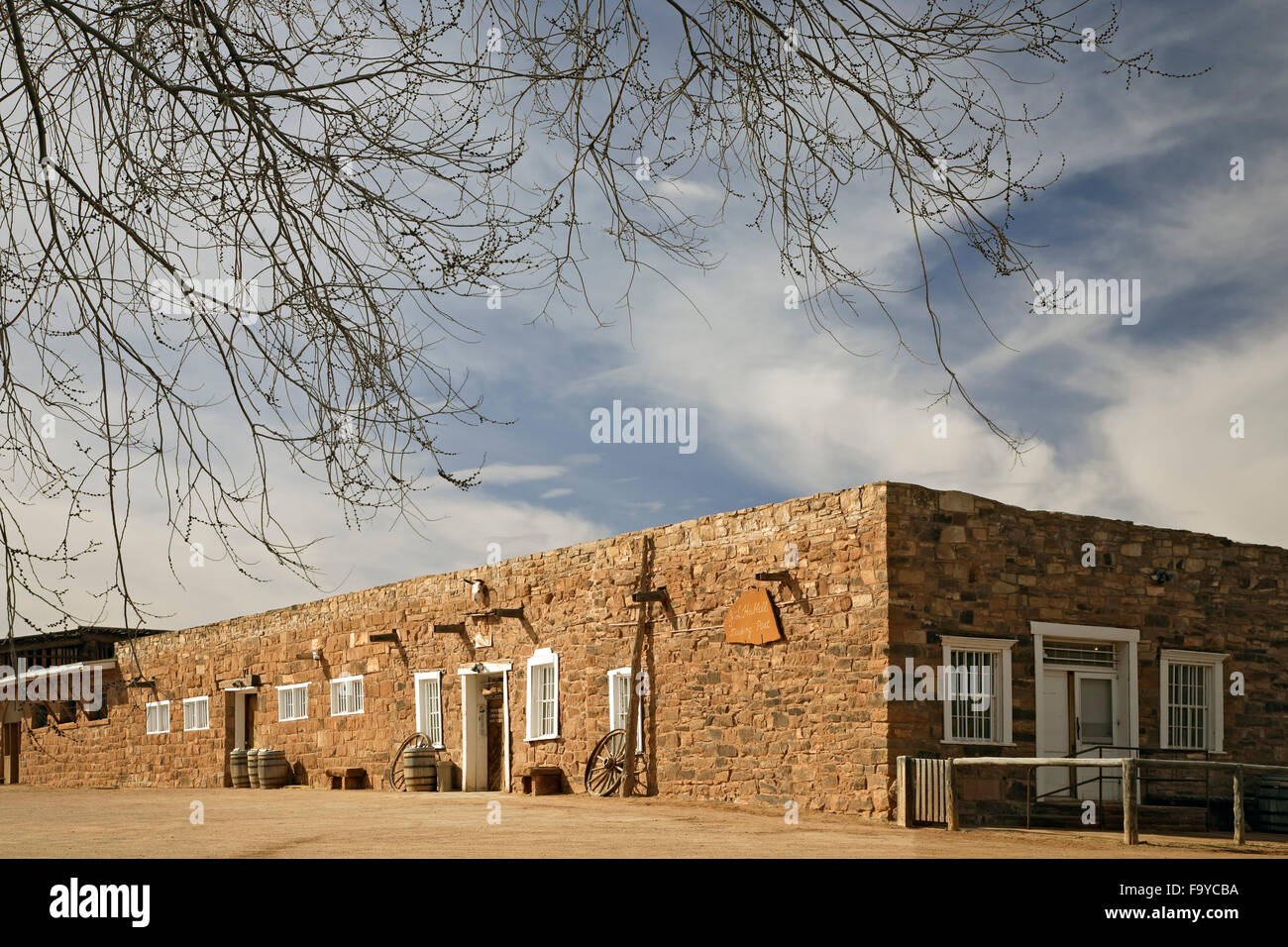 Hubbell Trading Post National Monument, Ganado, Arizona USA Stock Photo