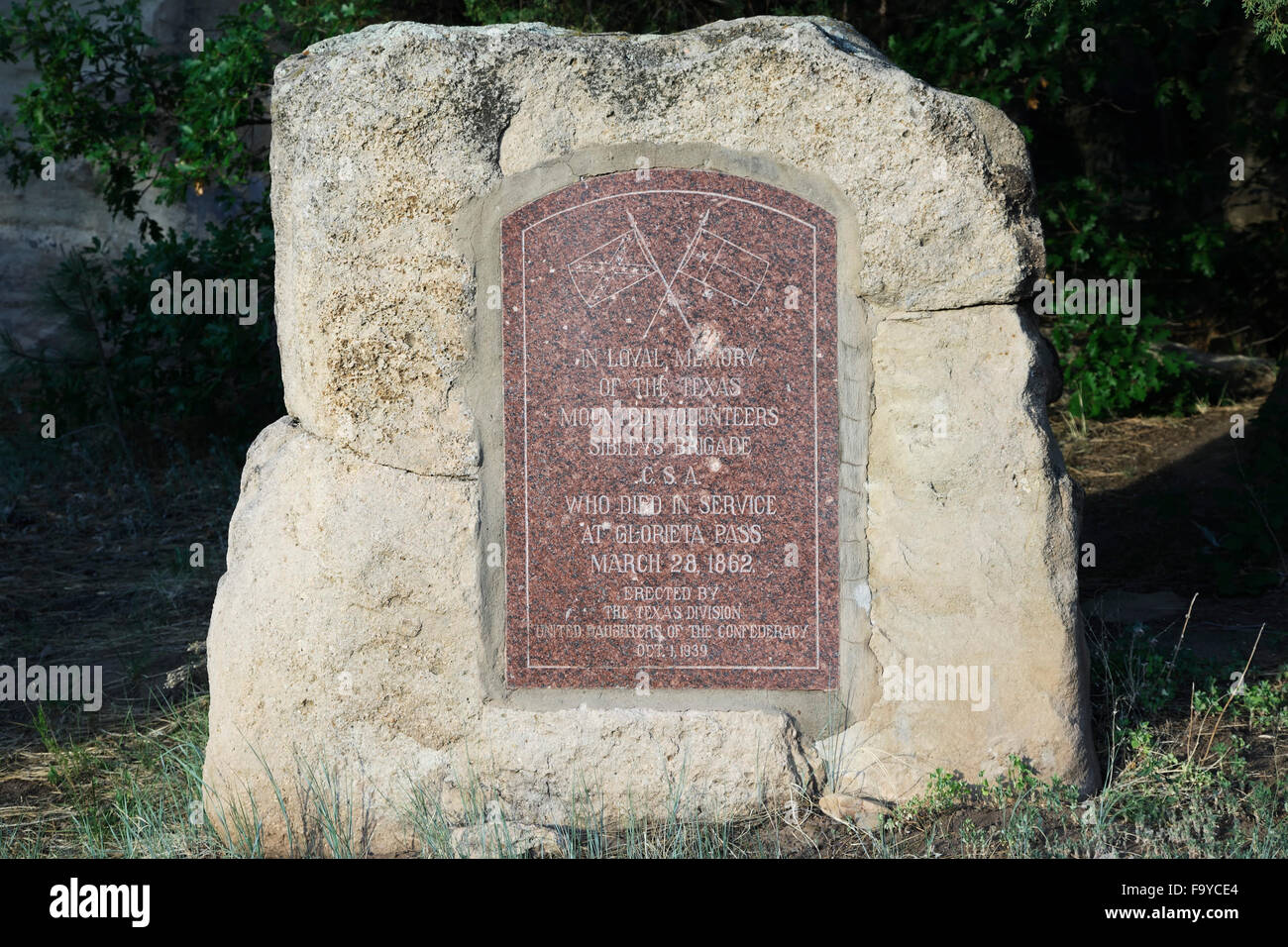 Monument on Glorieta Pass Battlefield, Pecos National Historical Park